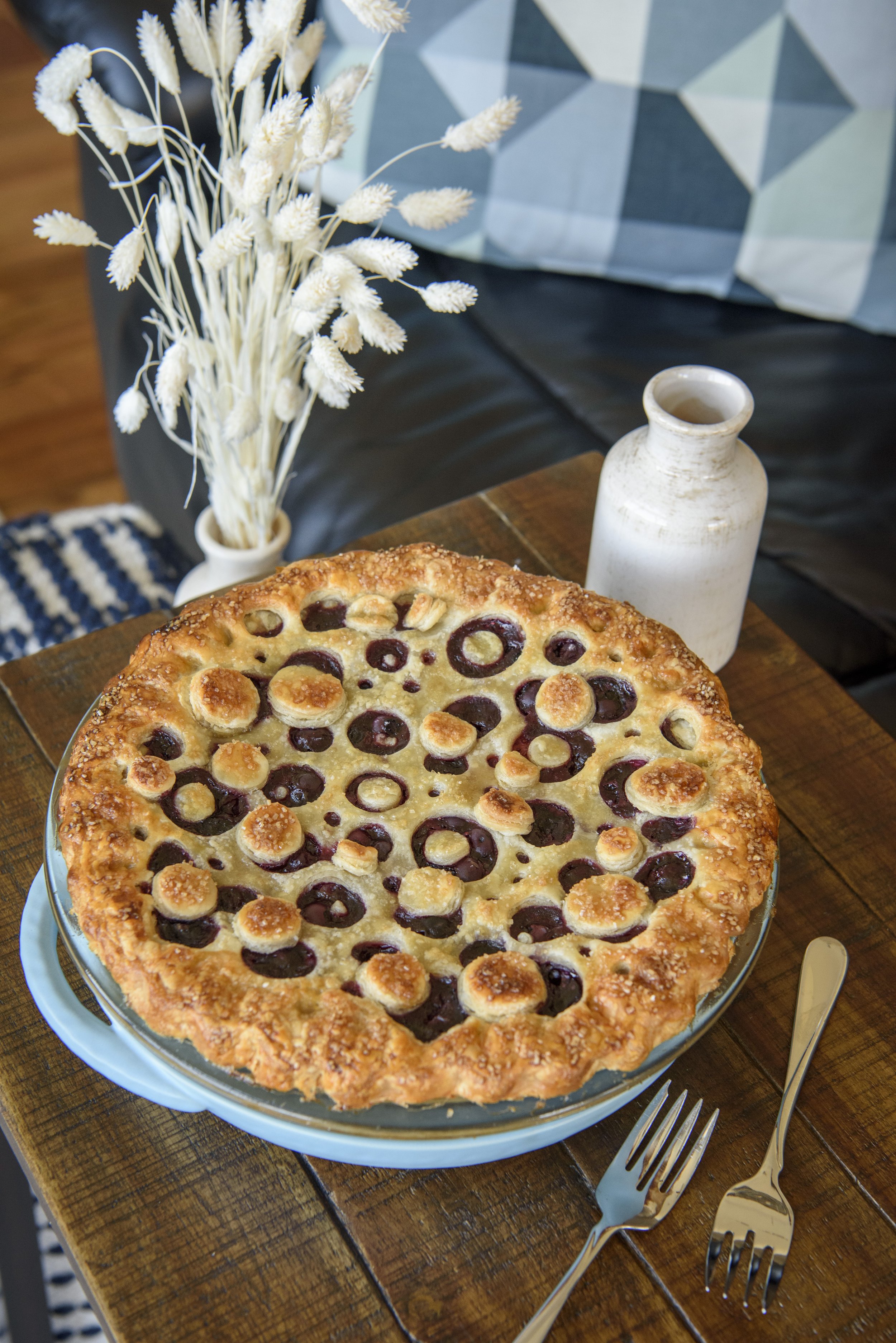 Ginger Mixed Berry Pie