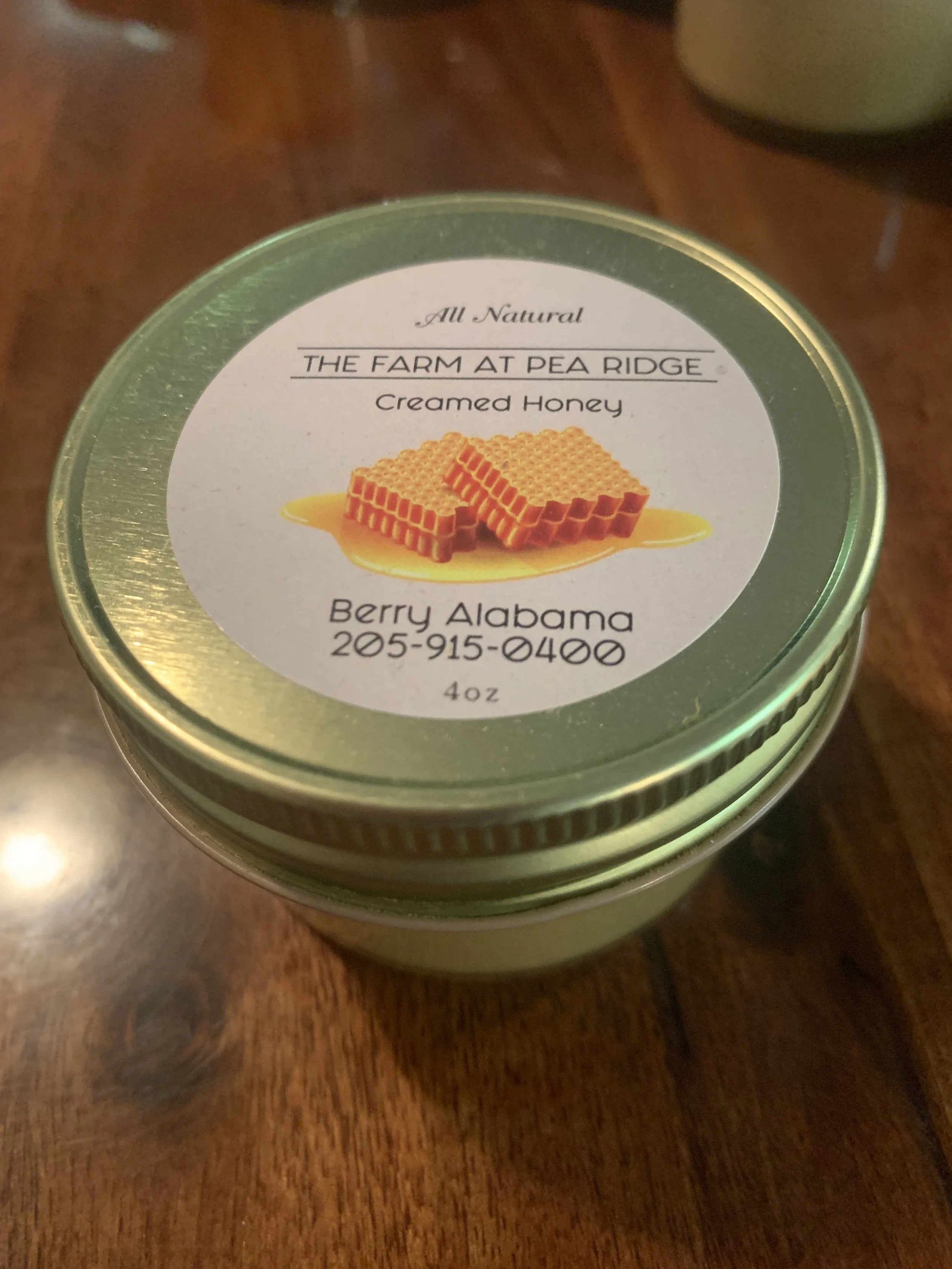 The Farm at Pea Ridge Creamed Honey
