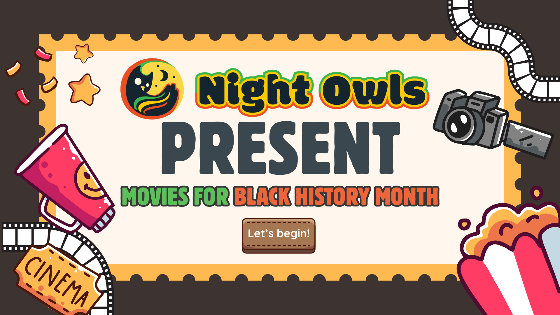 Night Owls Movie List: Popcorn, Perspective, and Powerful Black Stories
