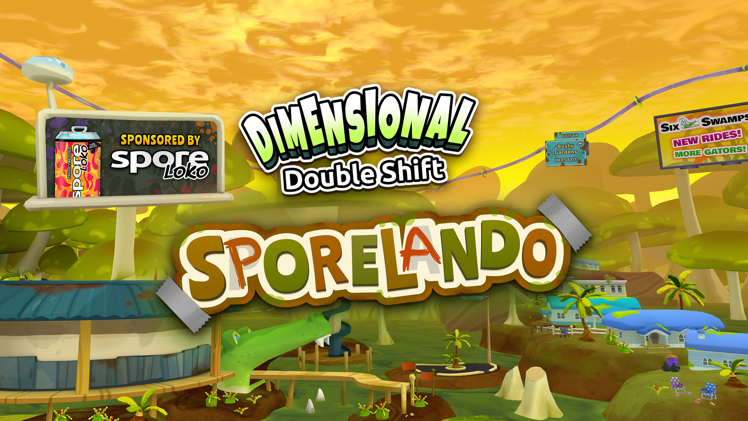 Swamp, Snacks, and Sporidians: Your Guide to Sporelando, A New Dimension Coming to Dimensional Double Shift