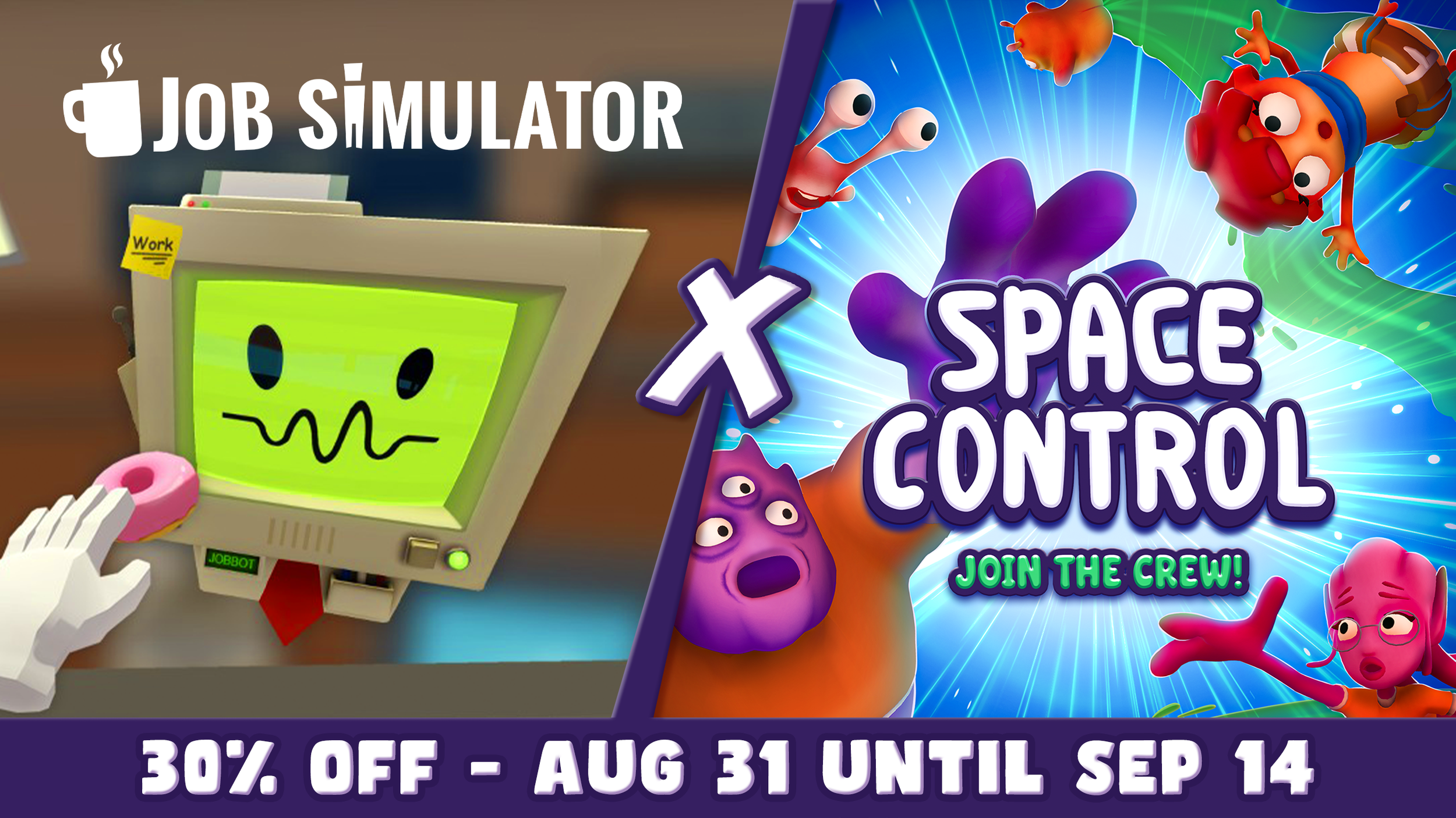 Job Simulator x Space Control Bundle, Where Your Jobs Get Even Weirder