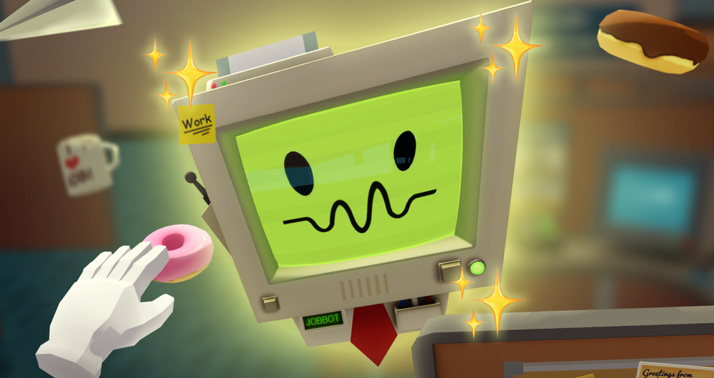 Job Simulator's JobBot Invades Dimensional Double Shift for a Limited ...