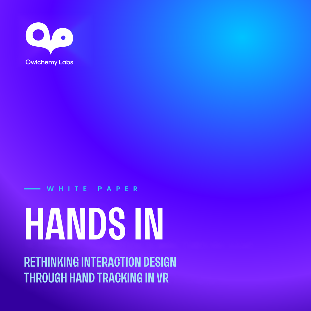 Hands In white paper cover