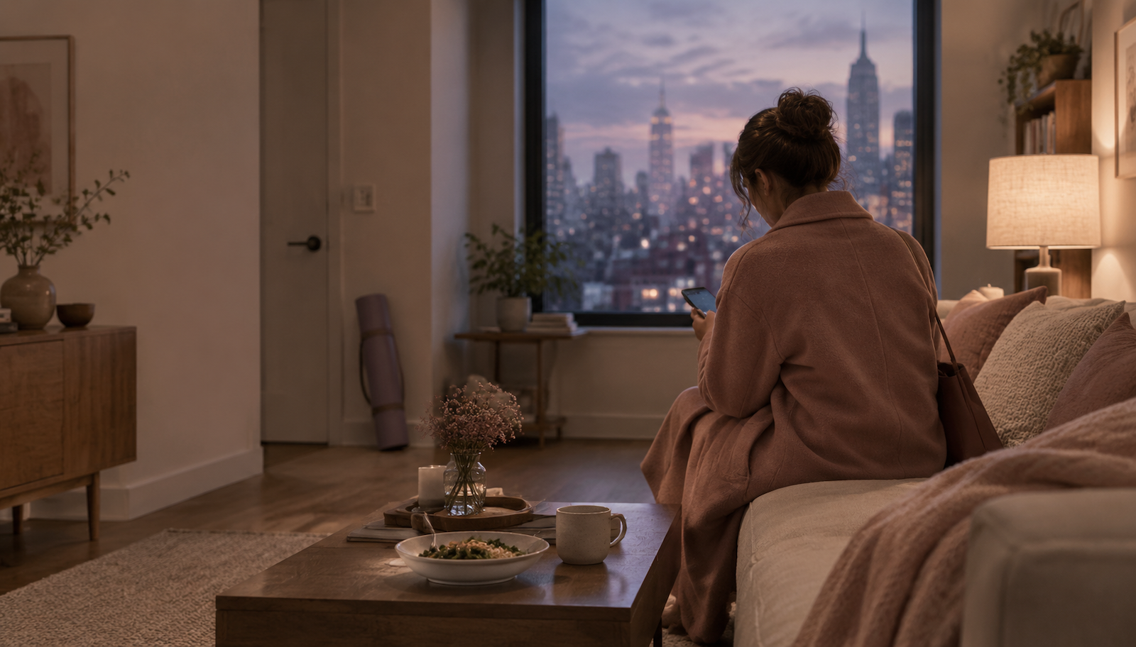 a woman self abandoning herself and give the whole of herself to a relationship