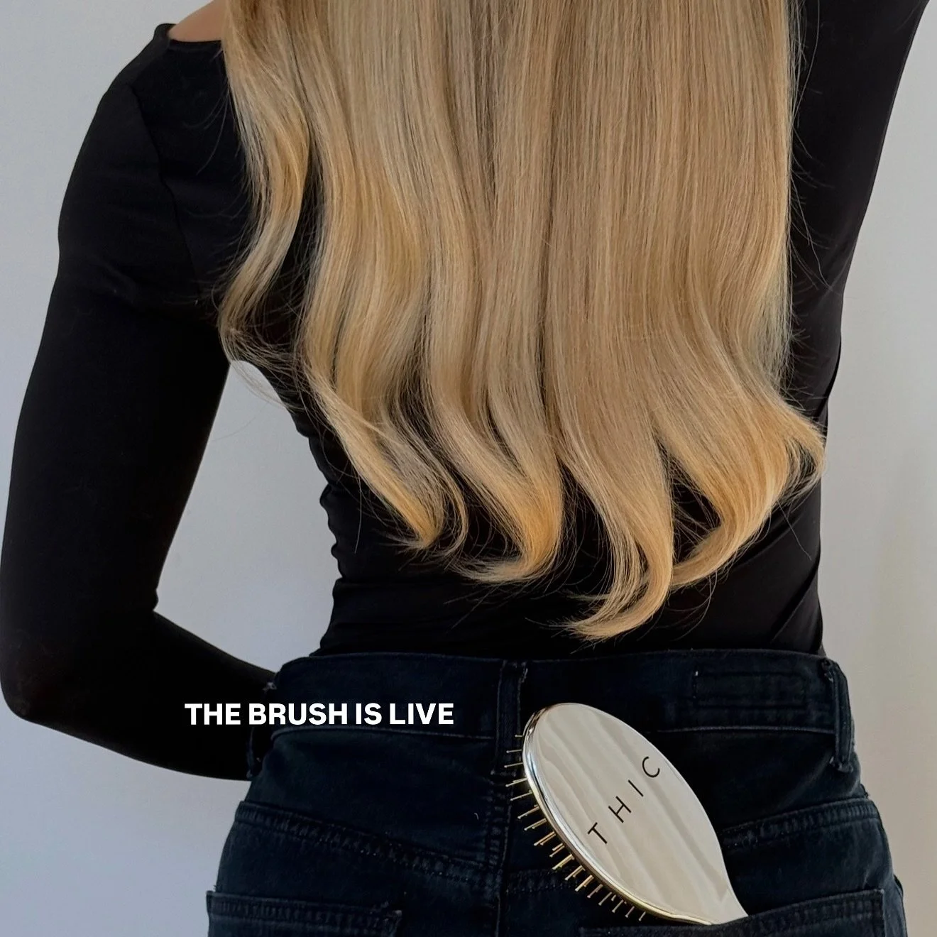 After months of teasing, perfecting, and quietly testing behind
the scenes, the THIC Detangling Hairbrush has officially arrived.
And fair warning, we only received a very limited first batch. If this brush has been on your wishlist since the early s