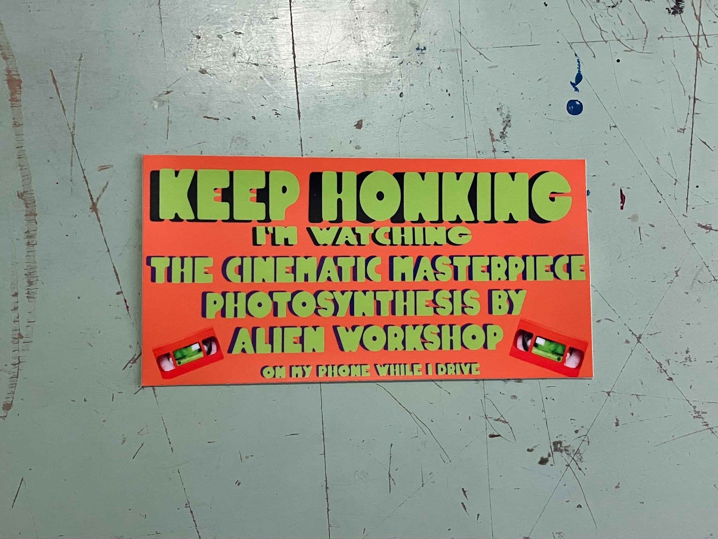 Photosynthesis Bumper Sticker
