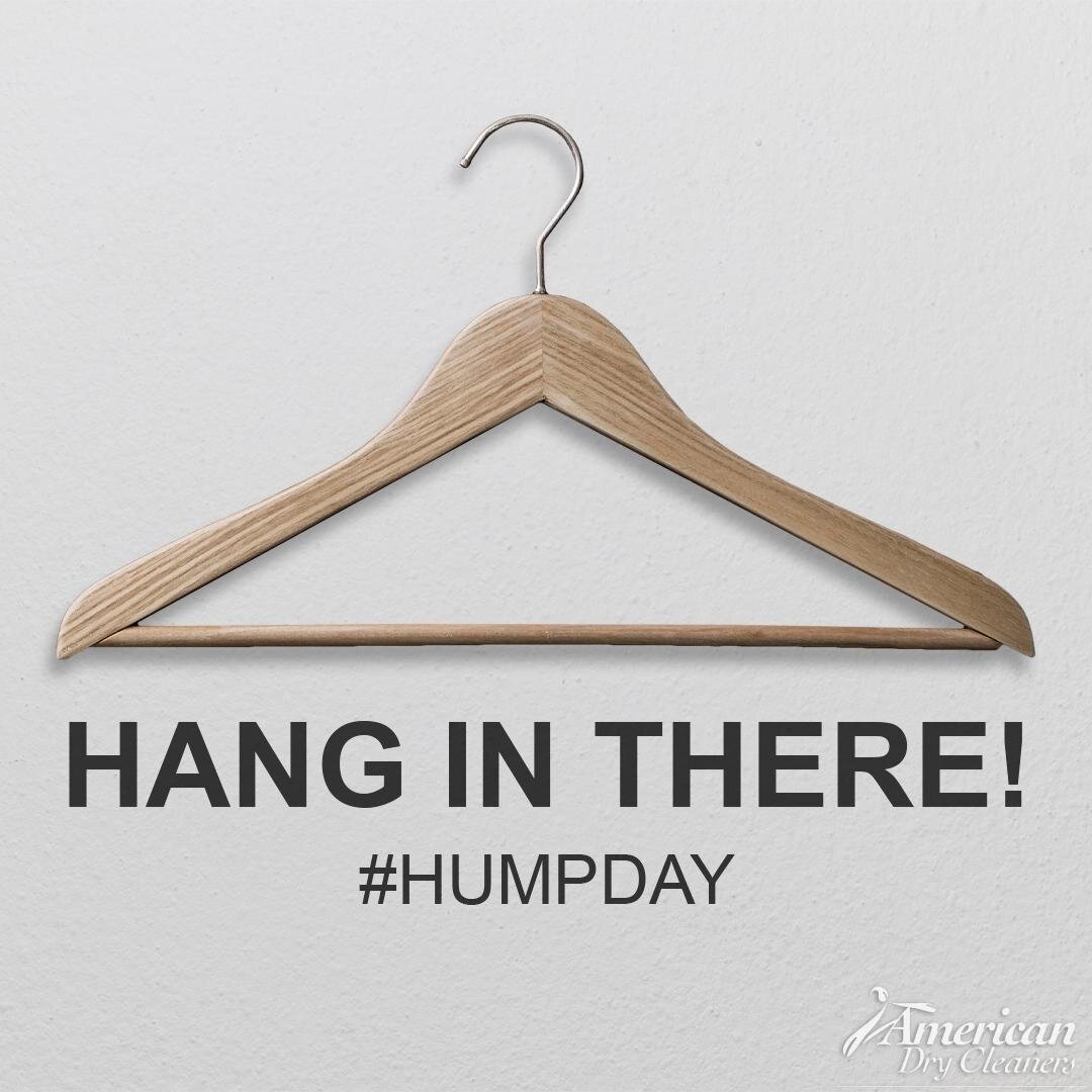 Happy Wednesday! #Humpday #drycleaner #drycleaners #drycleaning #laundryservice #drycleaningservice #washandfold
