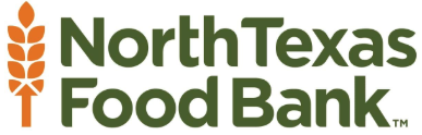 North Texas Food Bank logo with a stylized orange wheat stalk