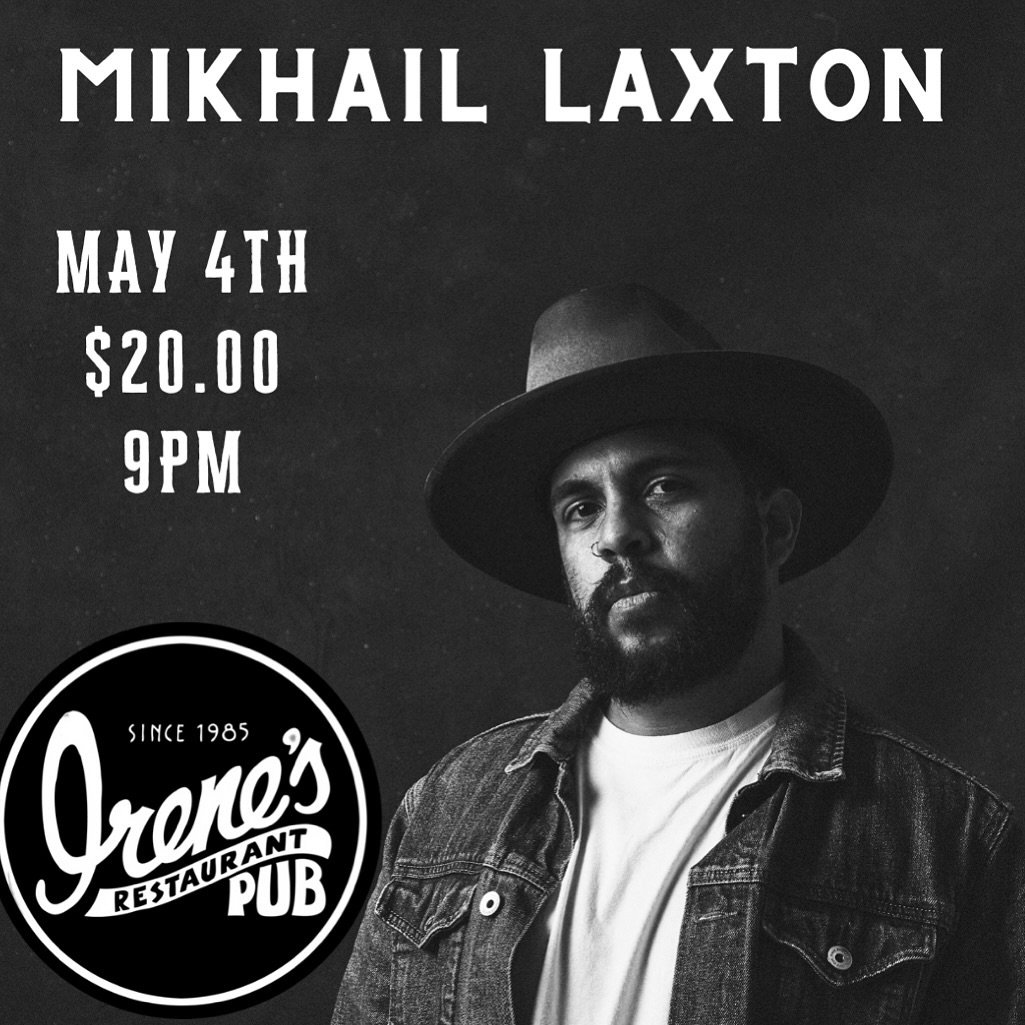 Mikhail Laxton is at Irene&rsquo;s Saturday night with Special Guest Ian Fisher ! Tickets available in the link in bio. #livemusic #ottawamusic #ottmusic #ottawalivemusic