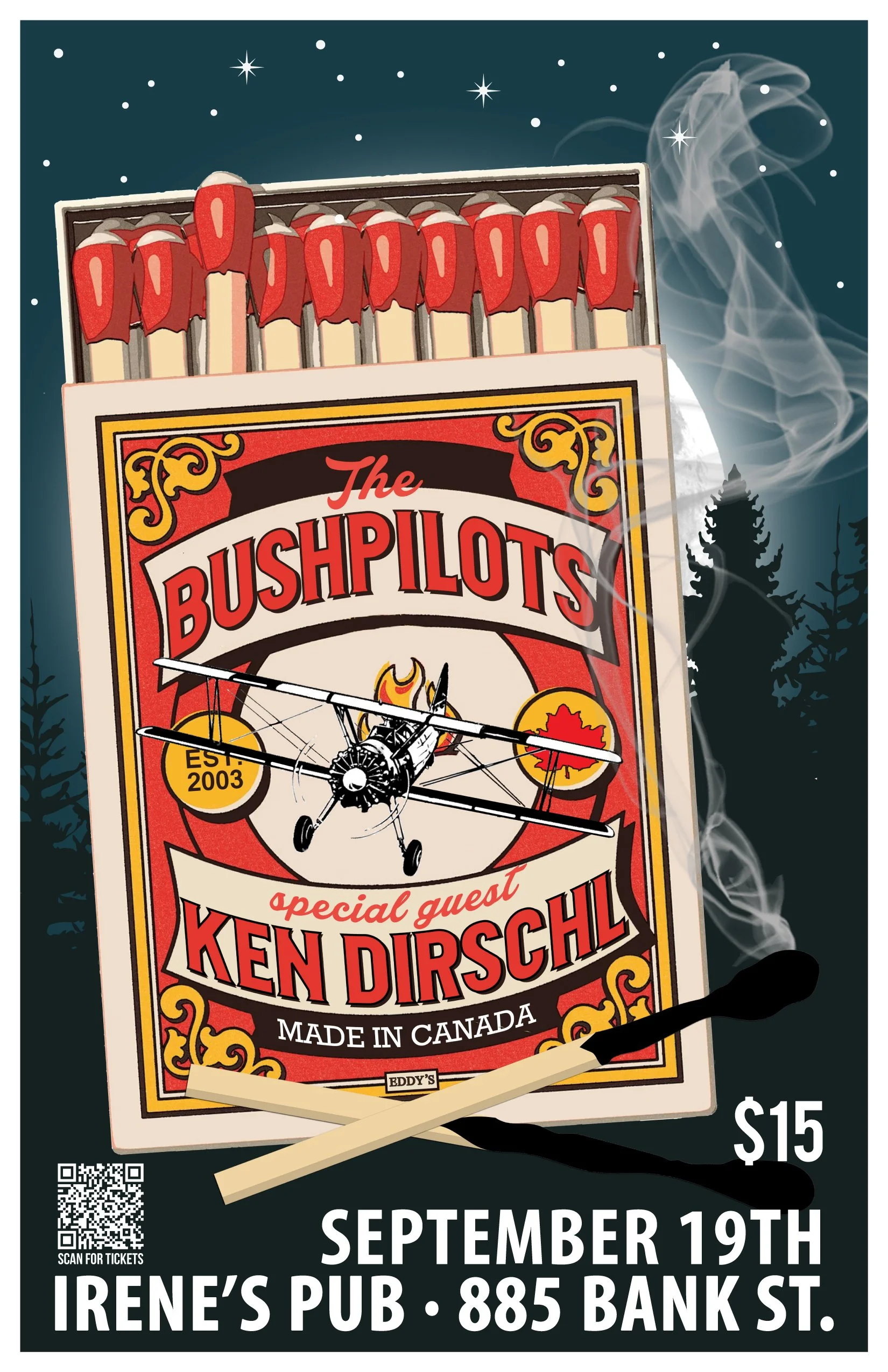 The Bushpilots with Special Guest Ken Dirschl