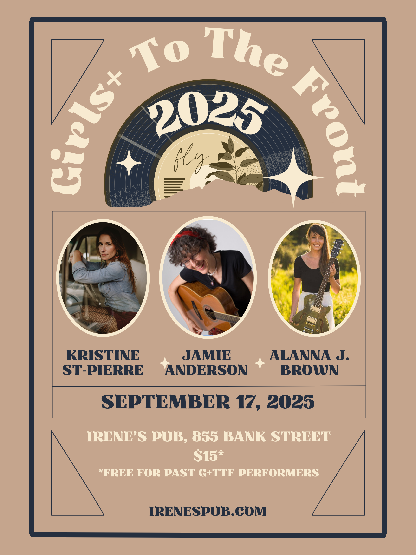 Girls+ to the Front with host Kristine St. Pierre and Special Guests Jamie Anderson & Alanna J. Brown