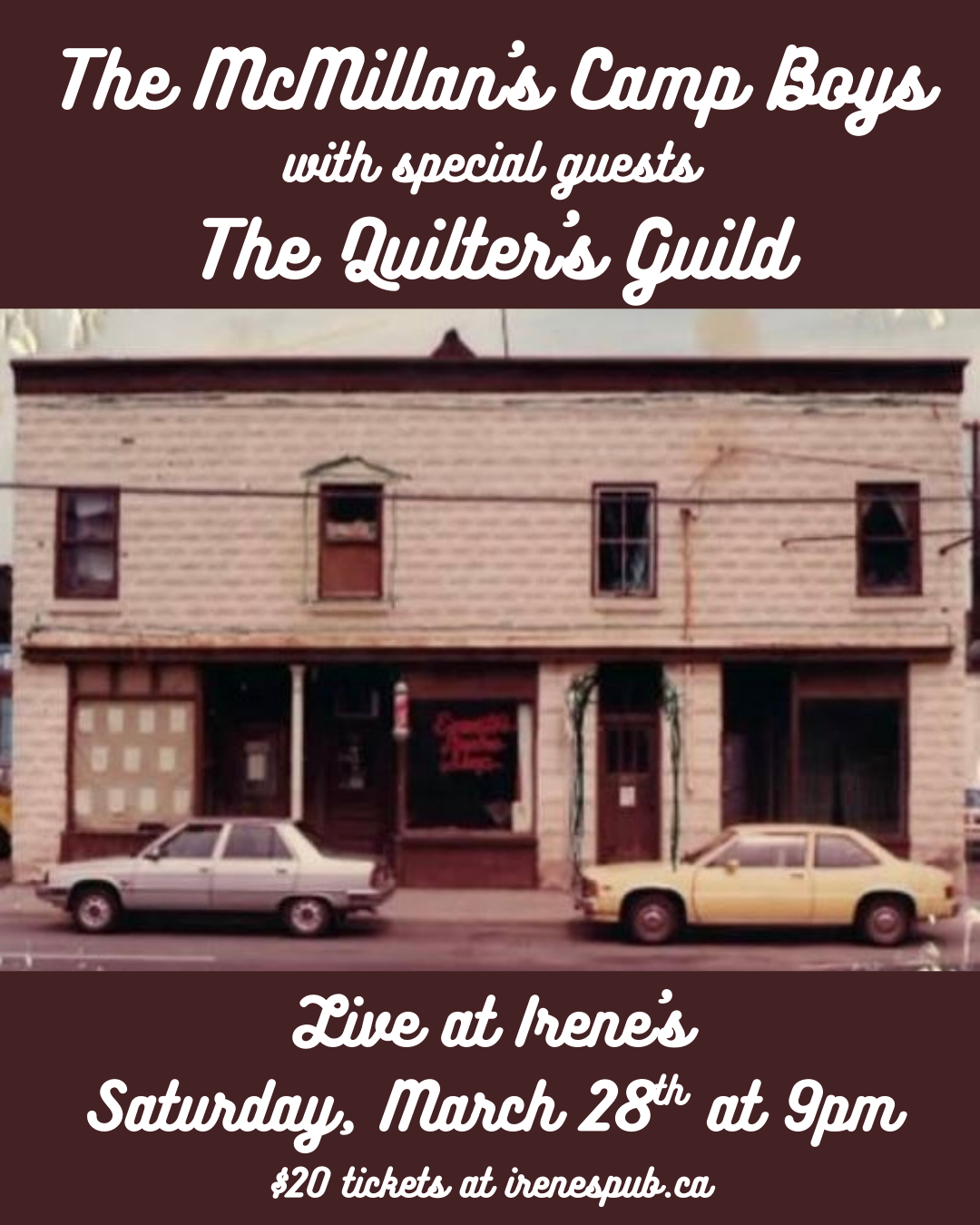 McMillan's Camp Boys with The Quilters Guild