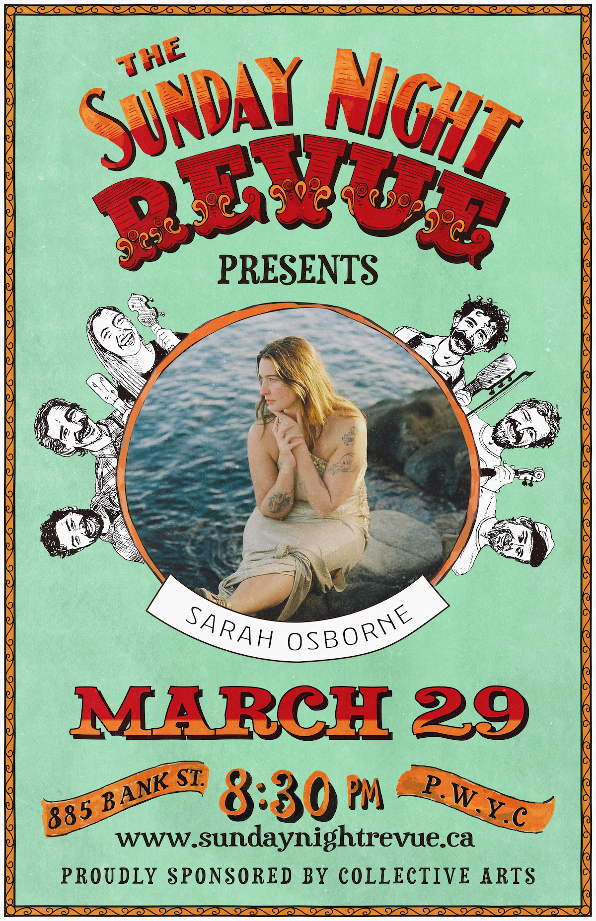 The Sunday Night Revue with S/G Sarah Osborne