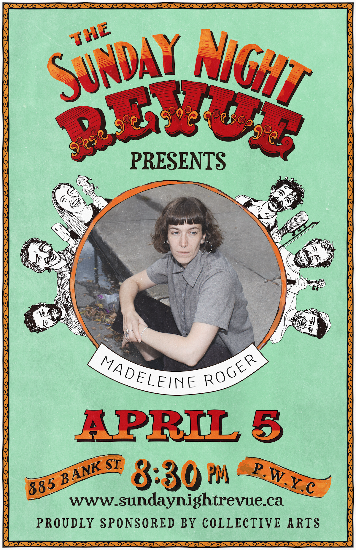 The Sunday Night Revue with Special Guest Madeleine Roger