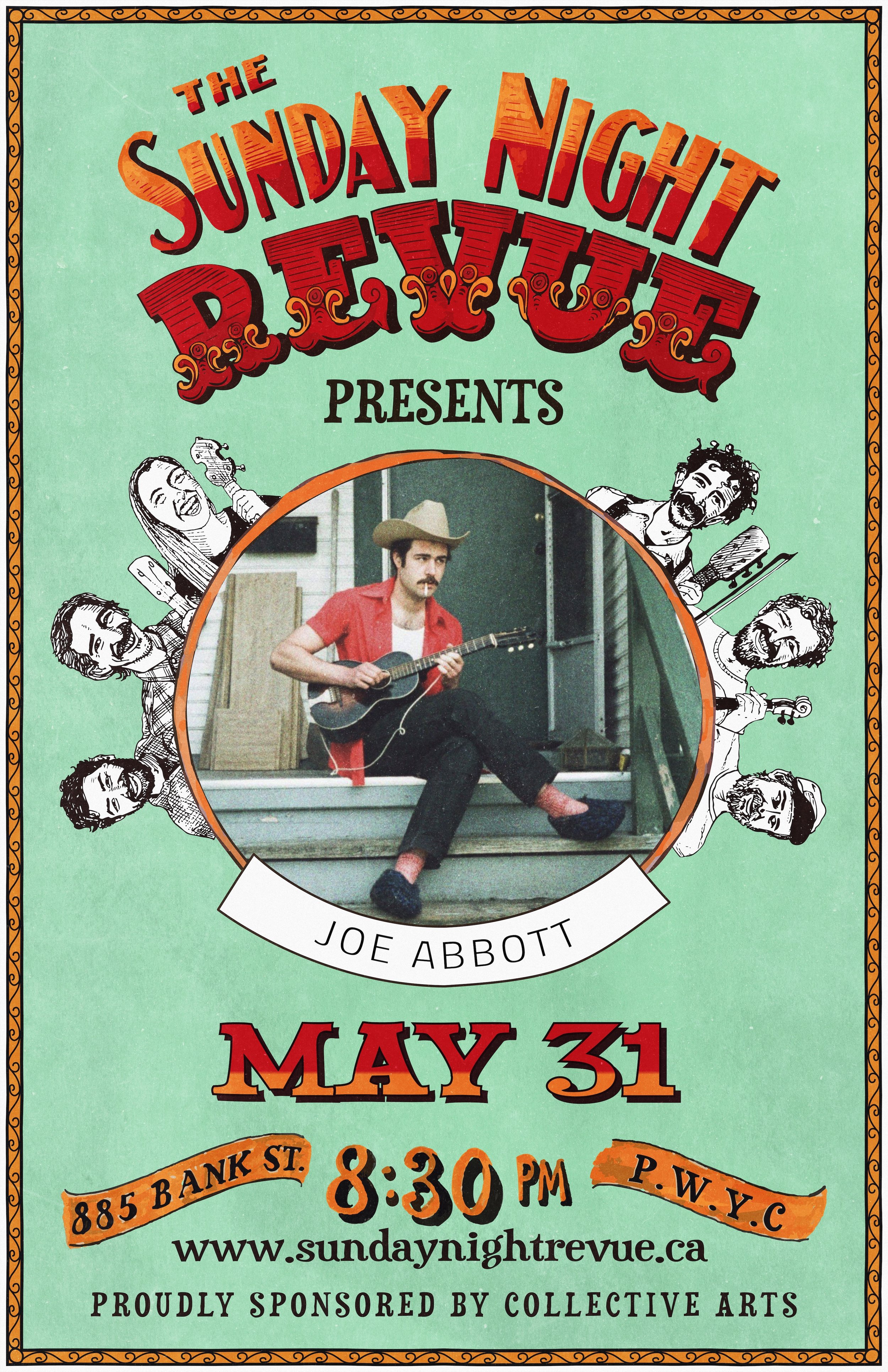 The Sunday Night Revue with Special Guest Joe Abbott
