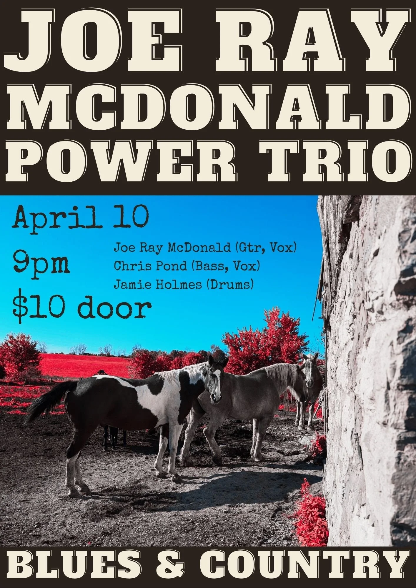 The Joe Ray McDonald Trio