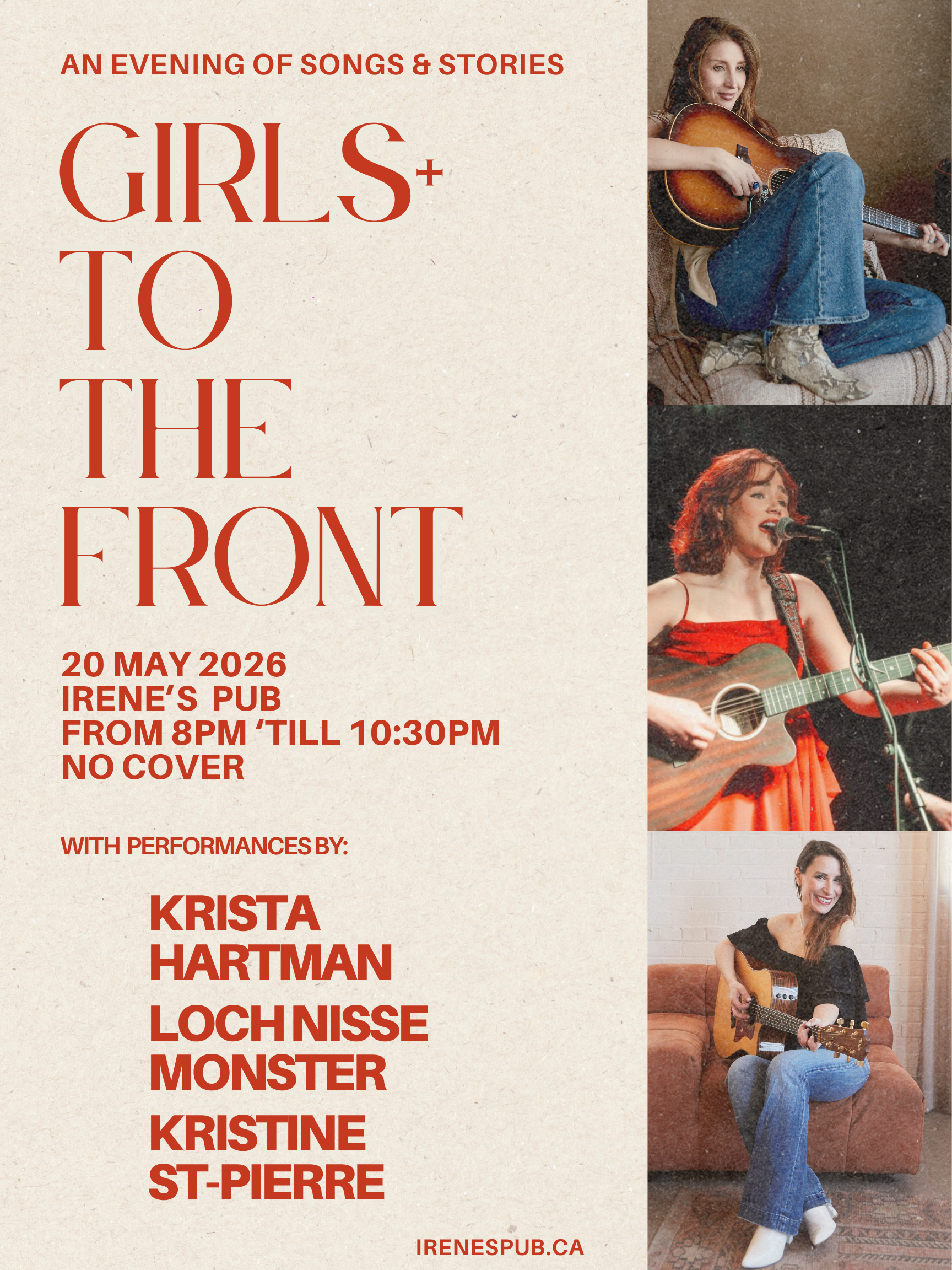 Girls+ to the Front with Host  Kristine St. Pierre and S/G Krista Hartman &amp; Loch Nisse Monster