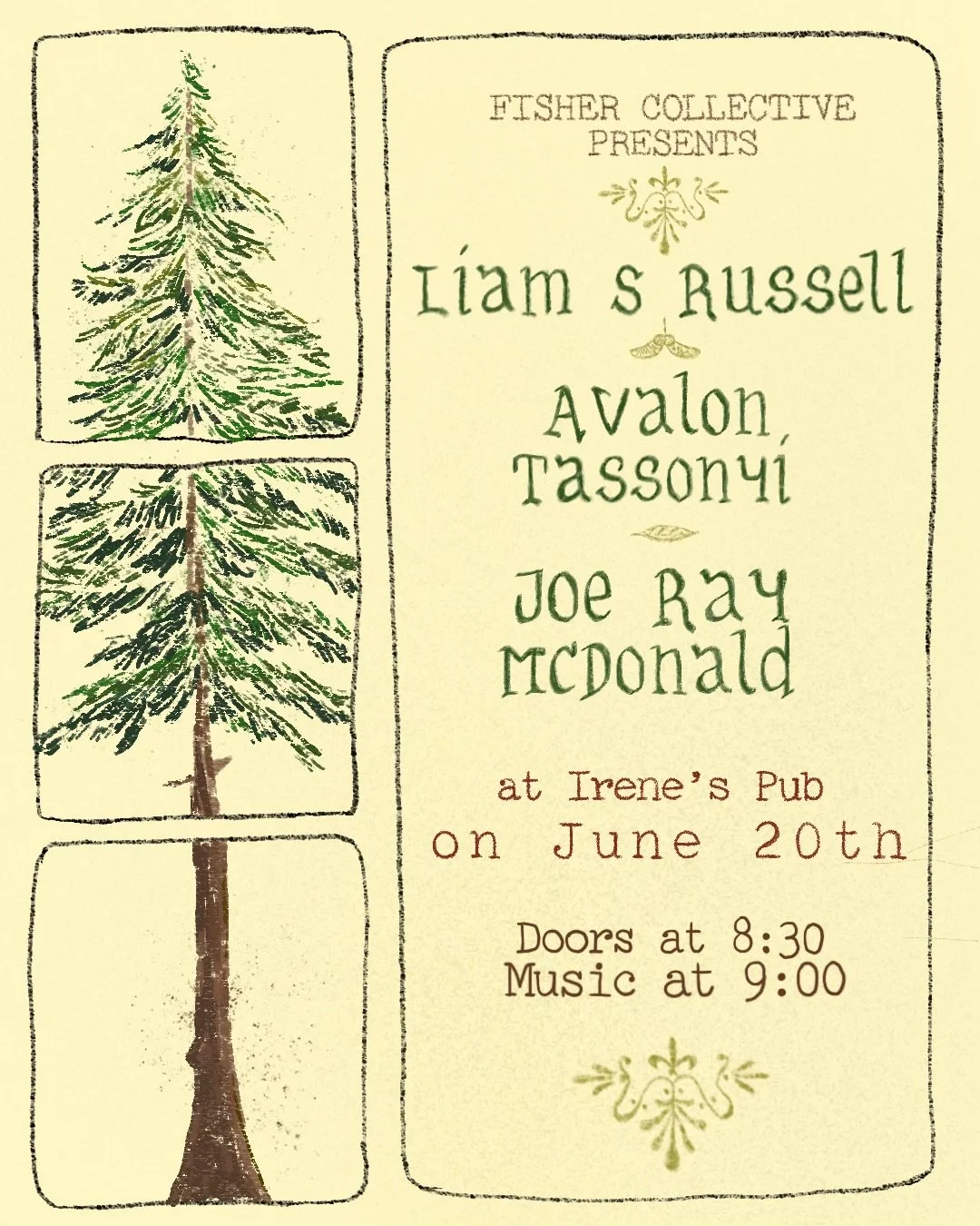 Liam Simpson-Russell, Avalon Tassonyi &amp; Joe Ray McDonald