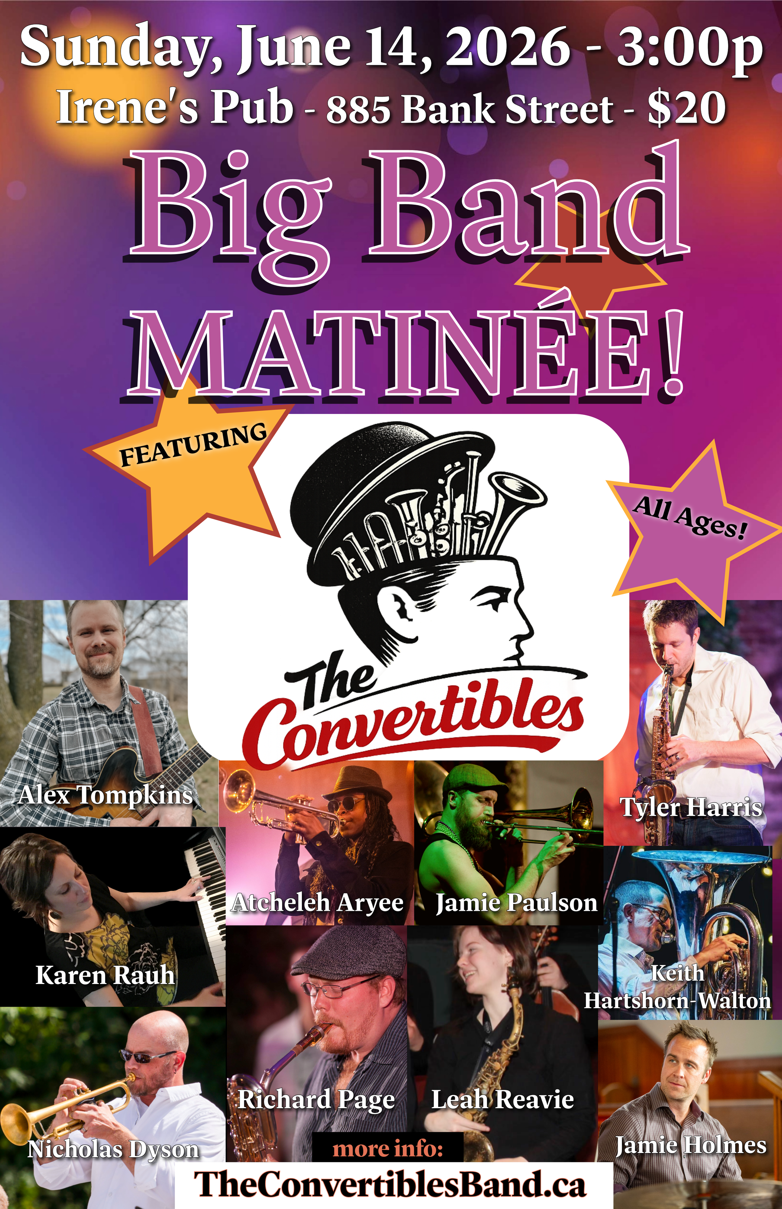 Big Band Matinée with The Convertibles