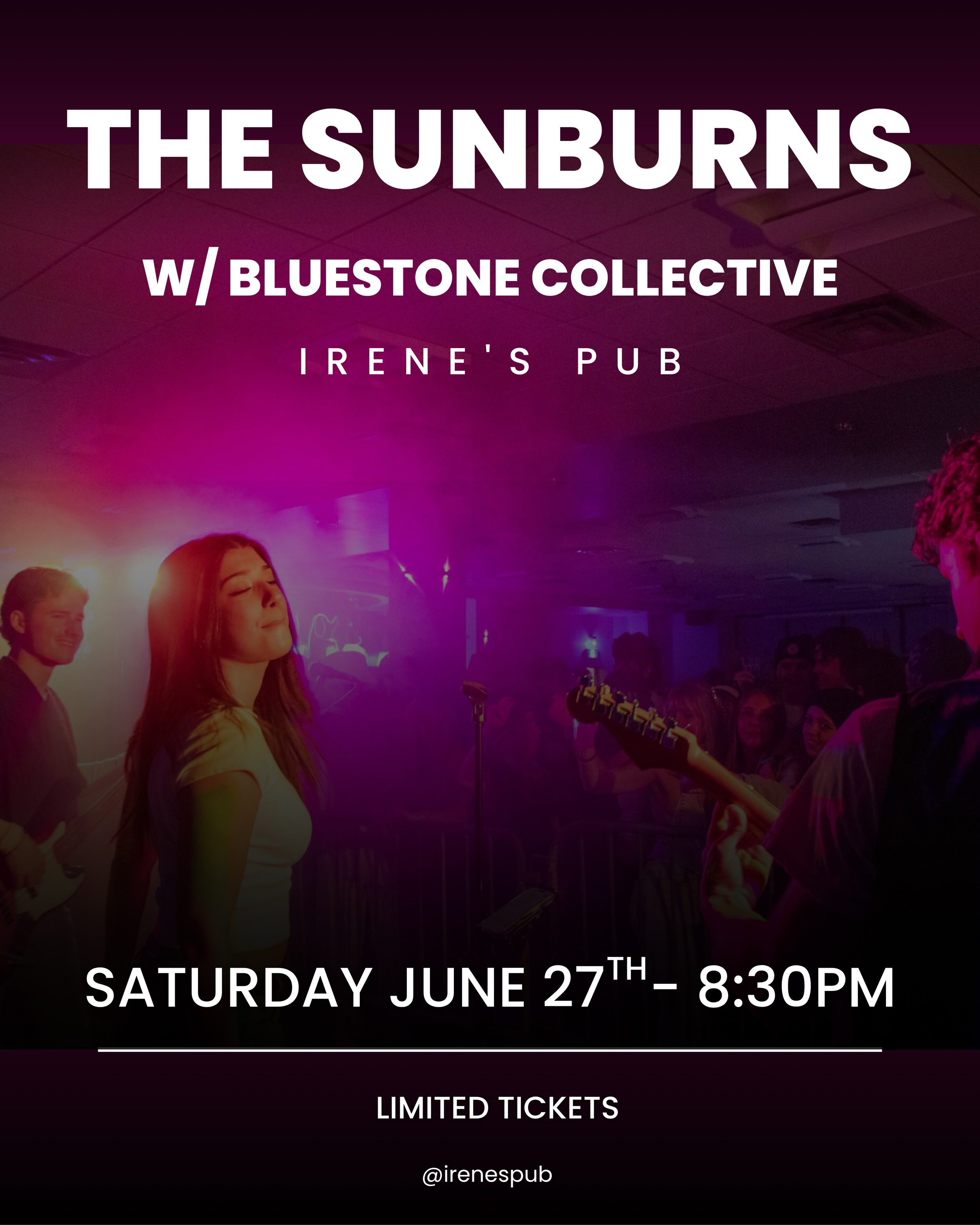 The Sunburns with Special Guests The Bluestone Collective
