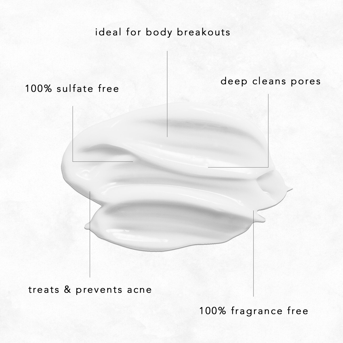 There&rsquo;s so much to love about our Salicylic Face &amp; Body Wash! Our formula includes ingredients that are 100% sulfate and fragrance free, deep cleans pores, and treats and prevents acne.
#NudeLuxeRx