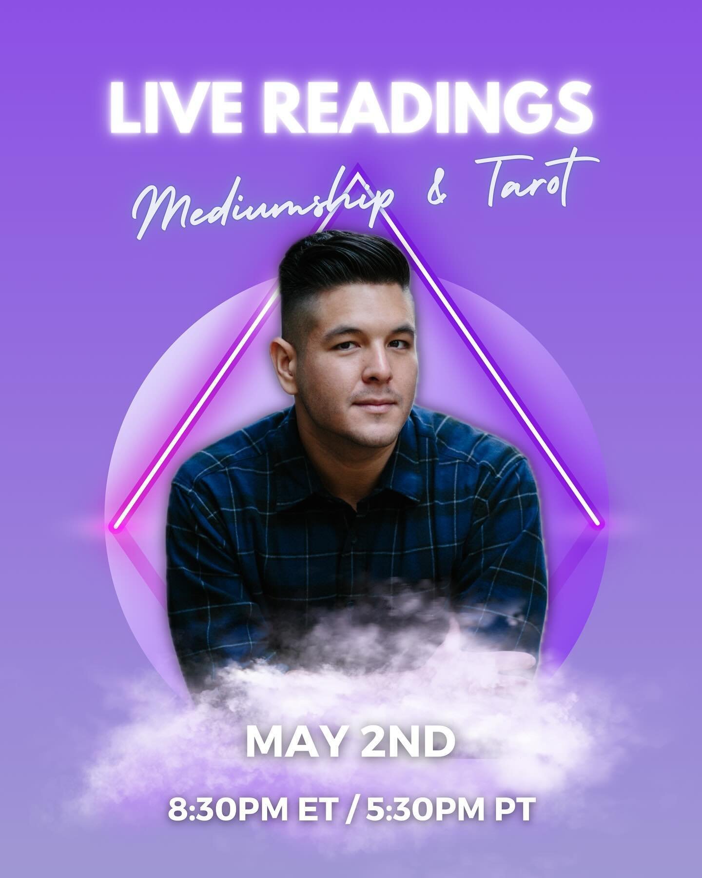 Aaand we&rsquo;re back! Going live for readings on Thursday! 🗓️✨