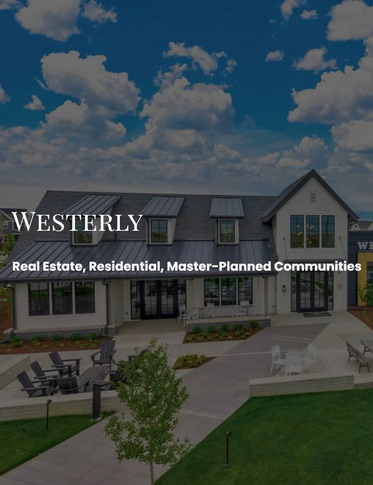  Real Estate, Residential, Master-Planned Communities
 