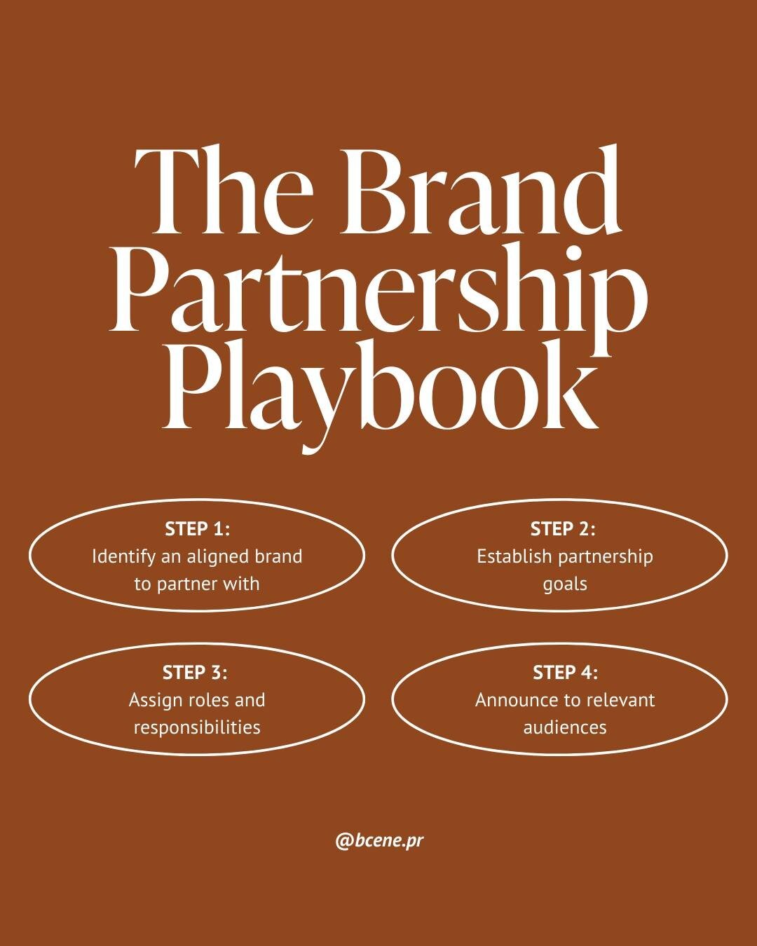 PSA 📢 Brand partnerships are one of the top organic ways to boost your brand awareness in 2022. Have no clue how to coordinate one? Here's your playbook ➡️

Brand partnerships are an AH-MAZING way to expand your audience 👯&zwj;♀️, increase sales 🤑