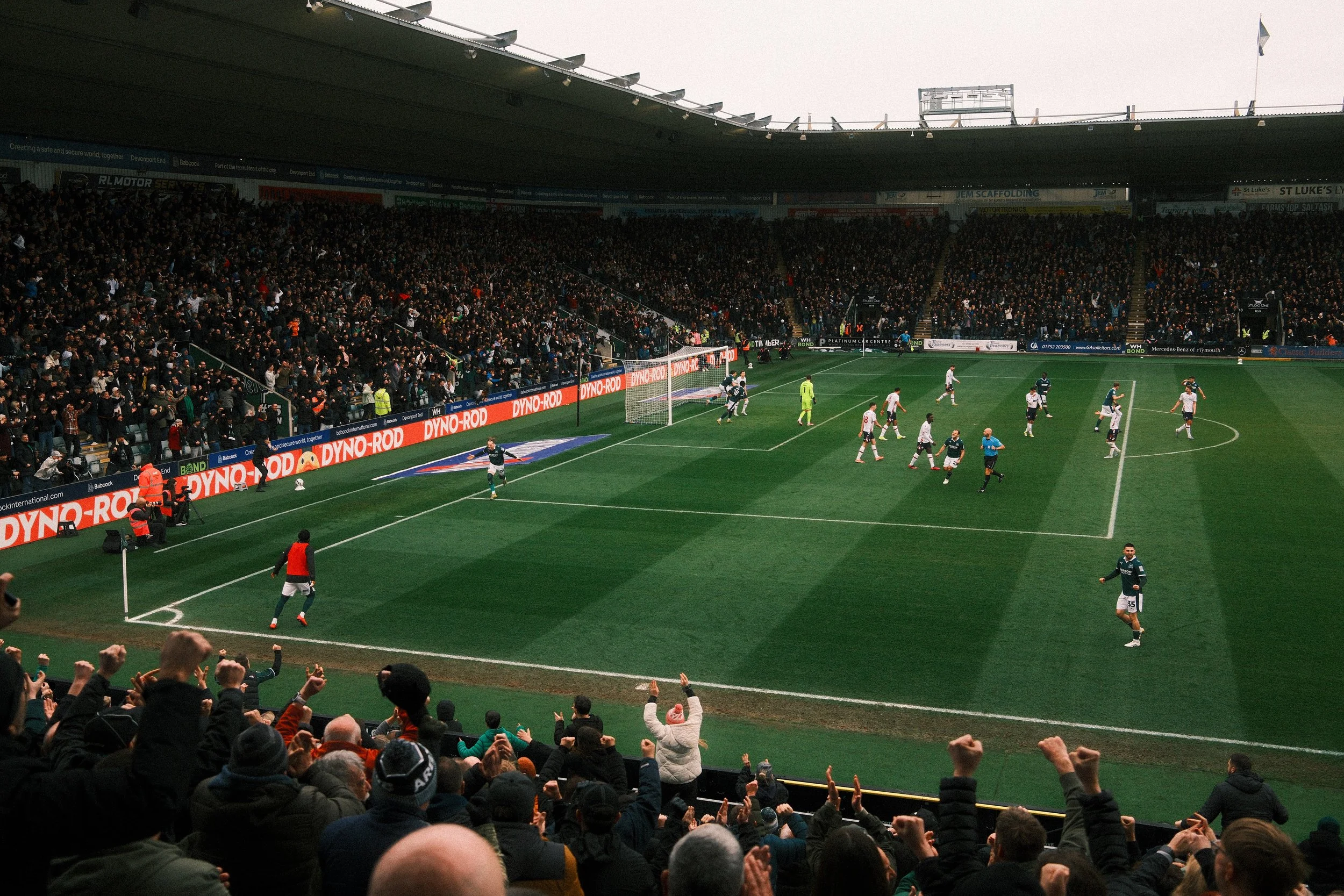 Devon & Cornwall Sports Photographer Plymouth Argyle