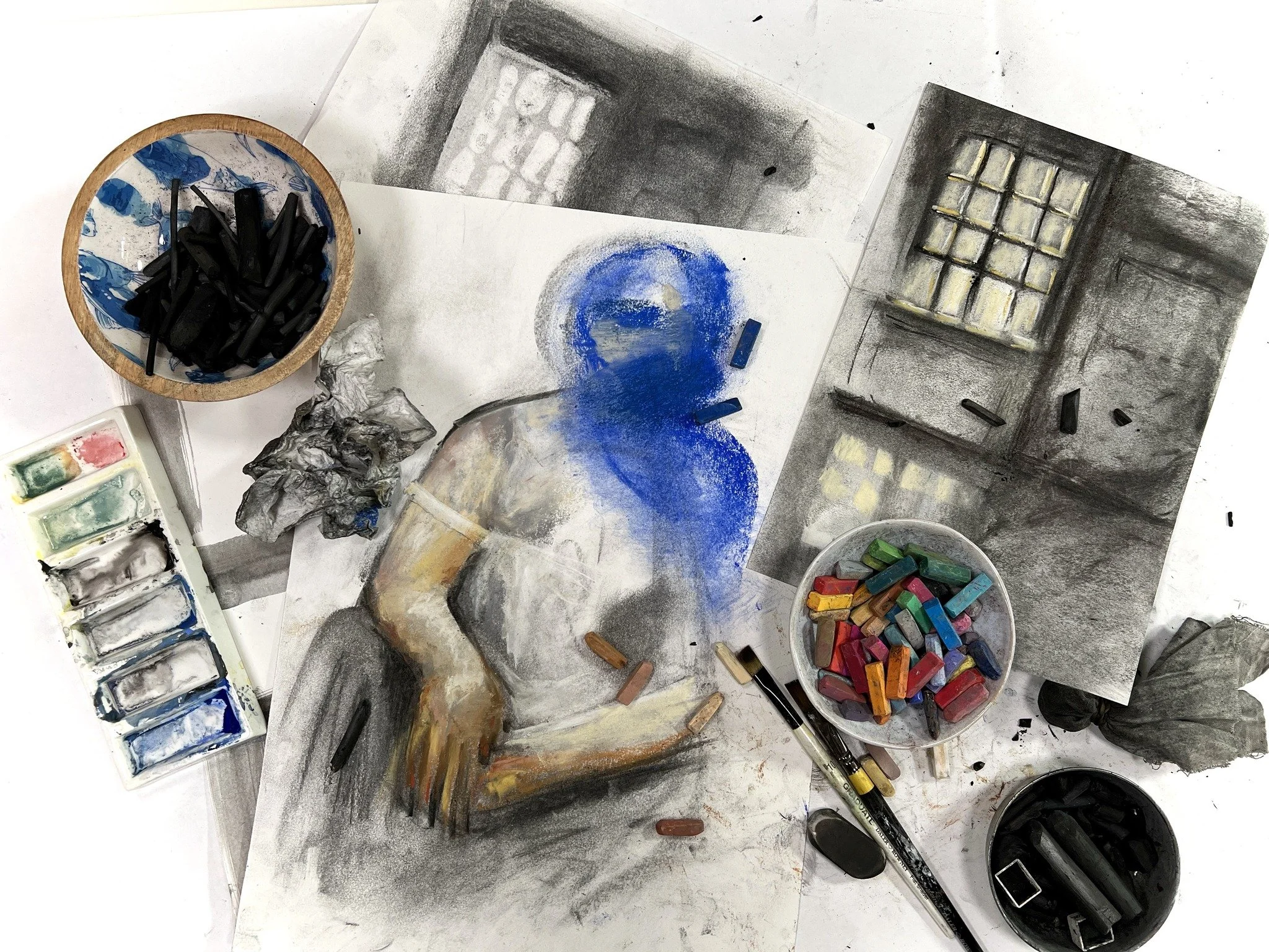 Jen Dixon Artist, Buy Art, Online Art Classes, Cornwall UK, Skillshare