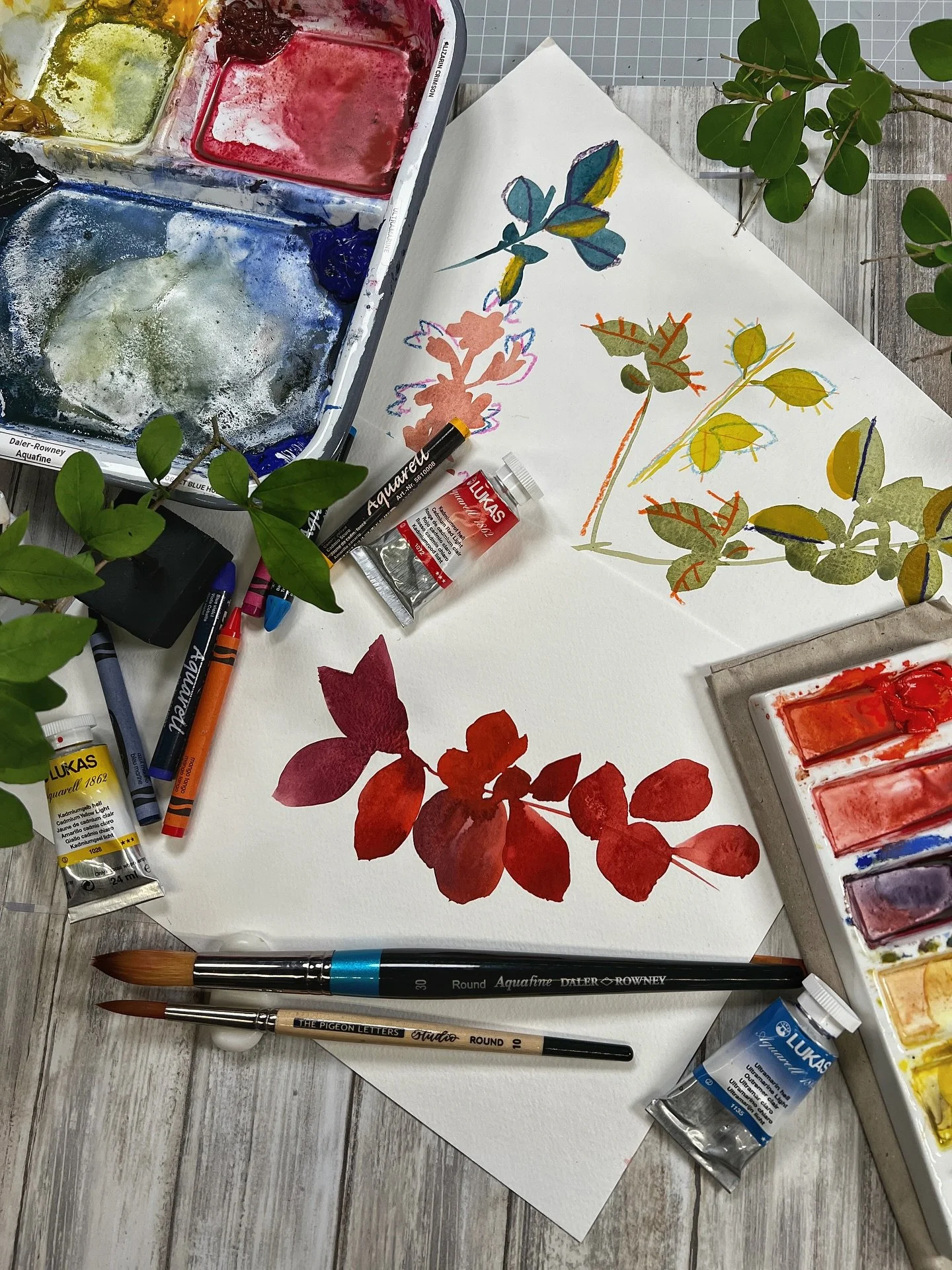 🥰 Thank you for joining me on my @skillshare Live! ✨ It&rsquo;s been such a brilliant experience to paint with you on YouTube. I&rsquo;m new to streaming stuff, but it&rsquo;s always been part of what I want to do online - I have been building my mo