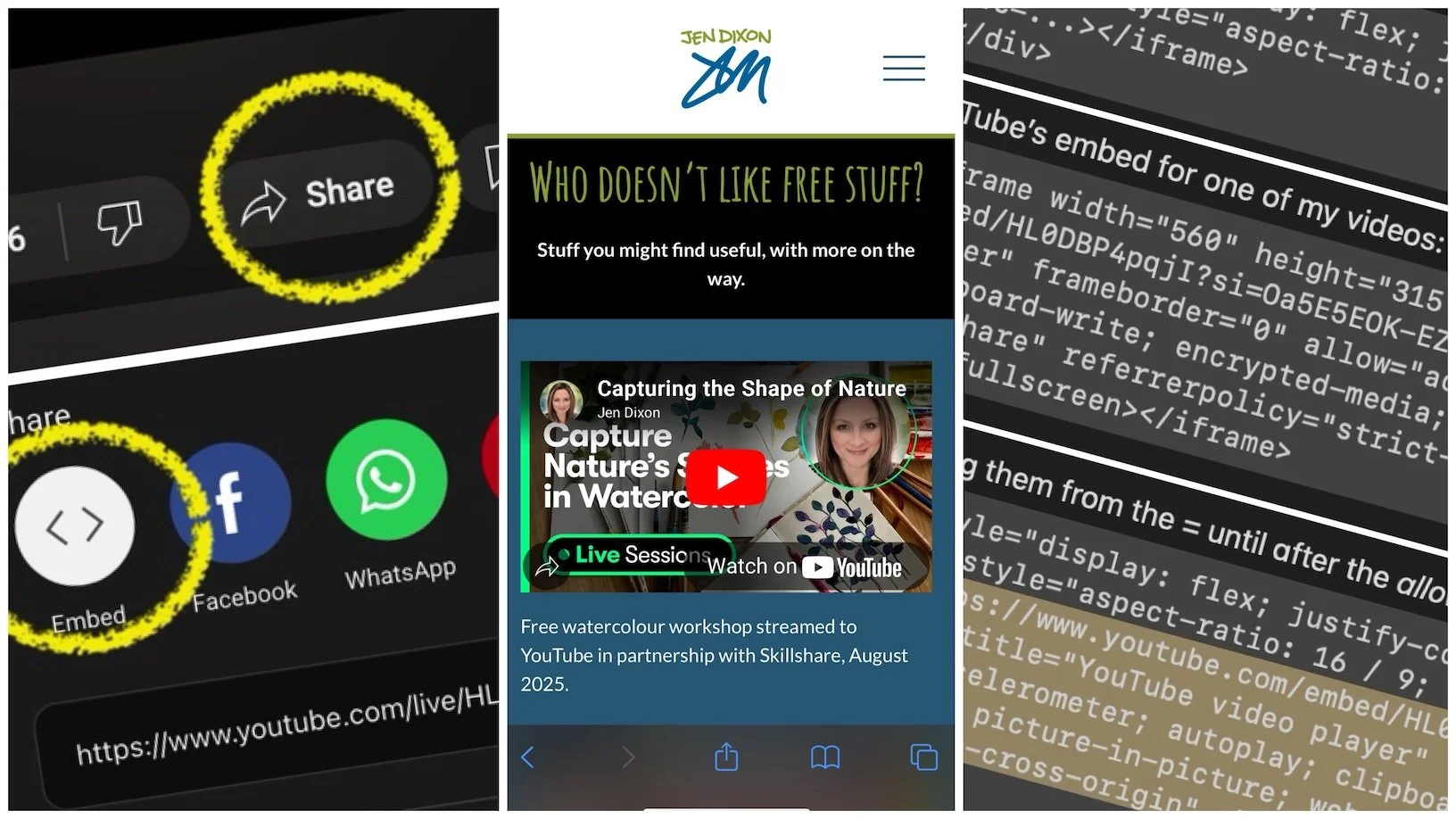 make your embedded youtube video responsive