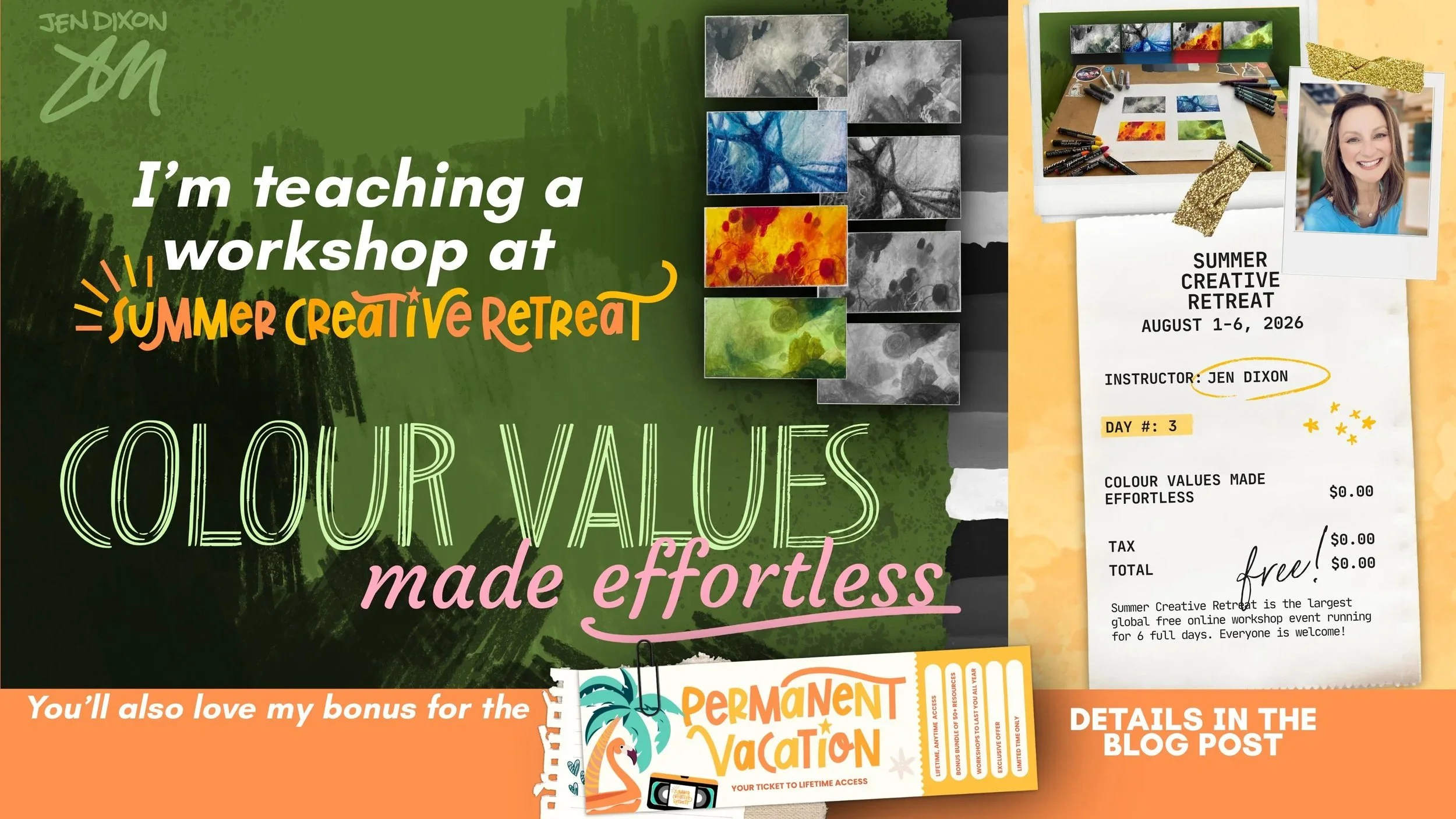 Summer Creative Retreat 2026 - Join me!