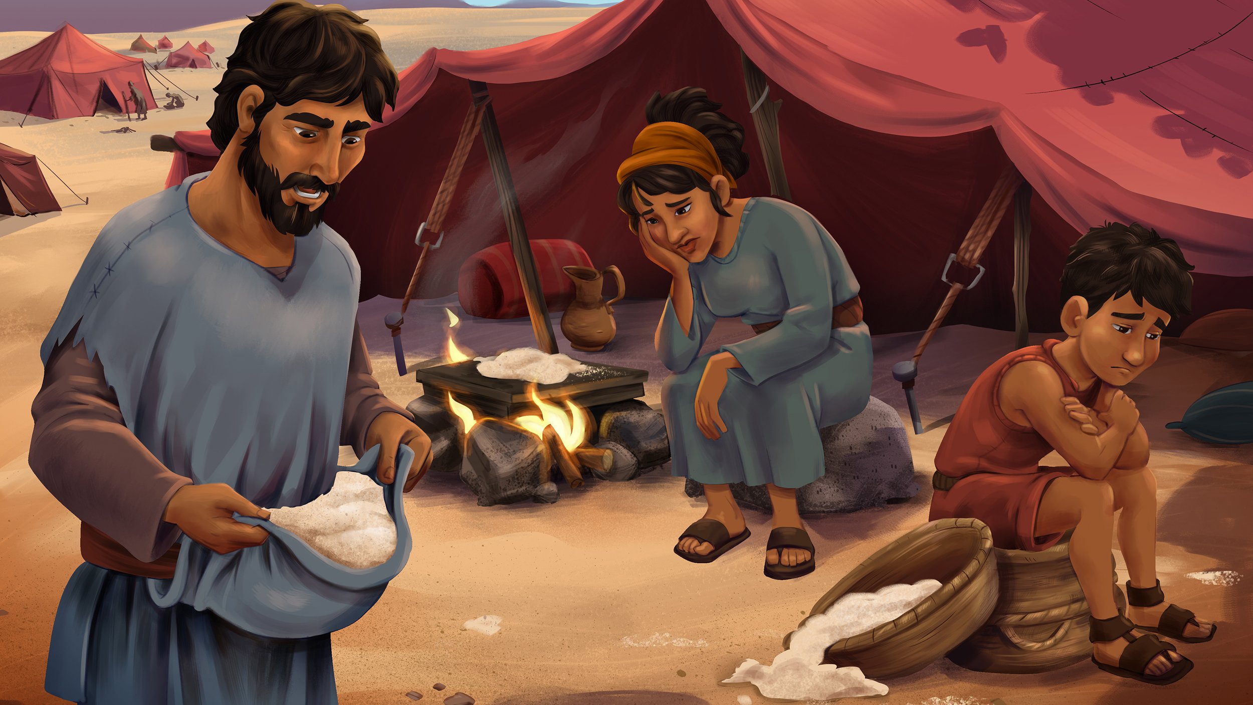 The People Grumbled (Numbers 11-12)