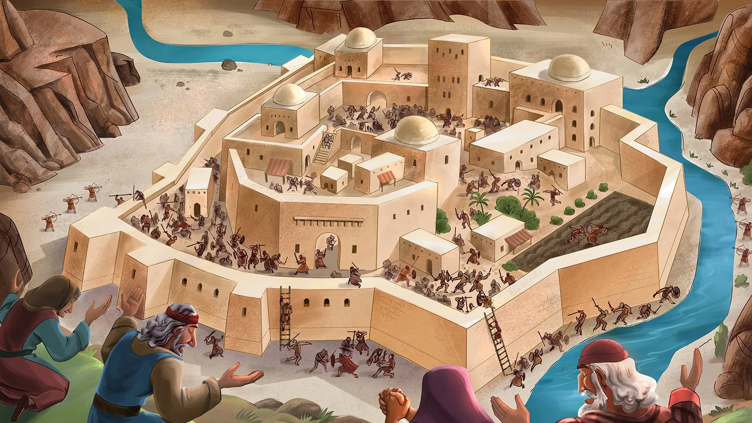 Taking the Land (Joshua 10-11)