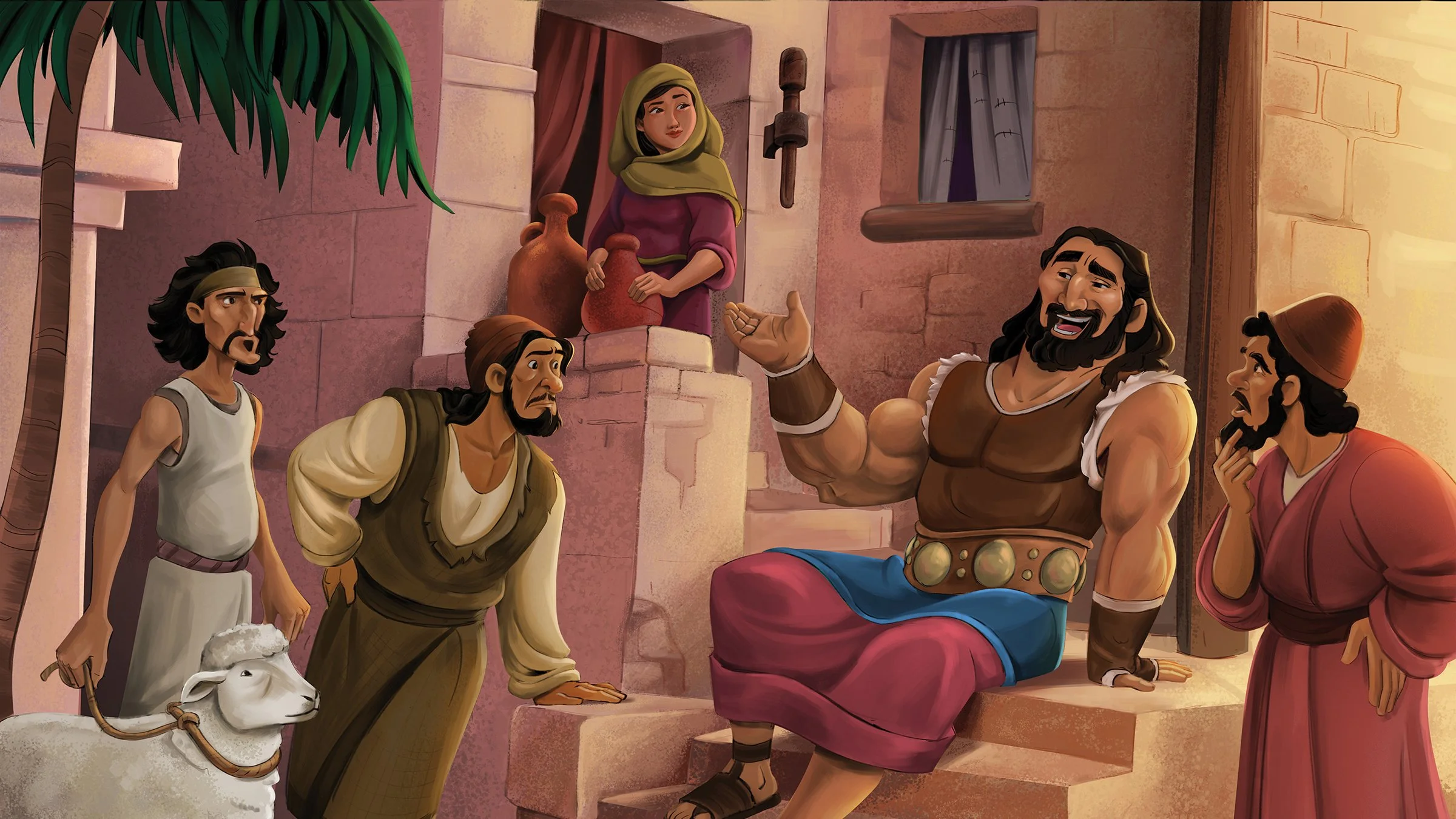 Samson and the Philistines (Judges 13-16)