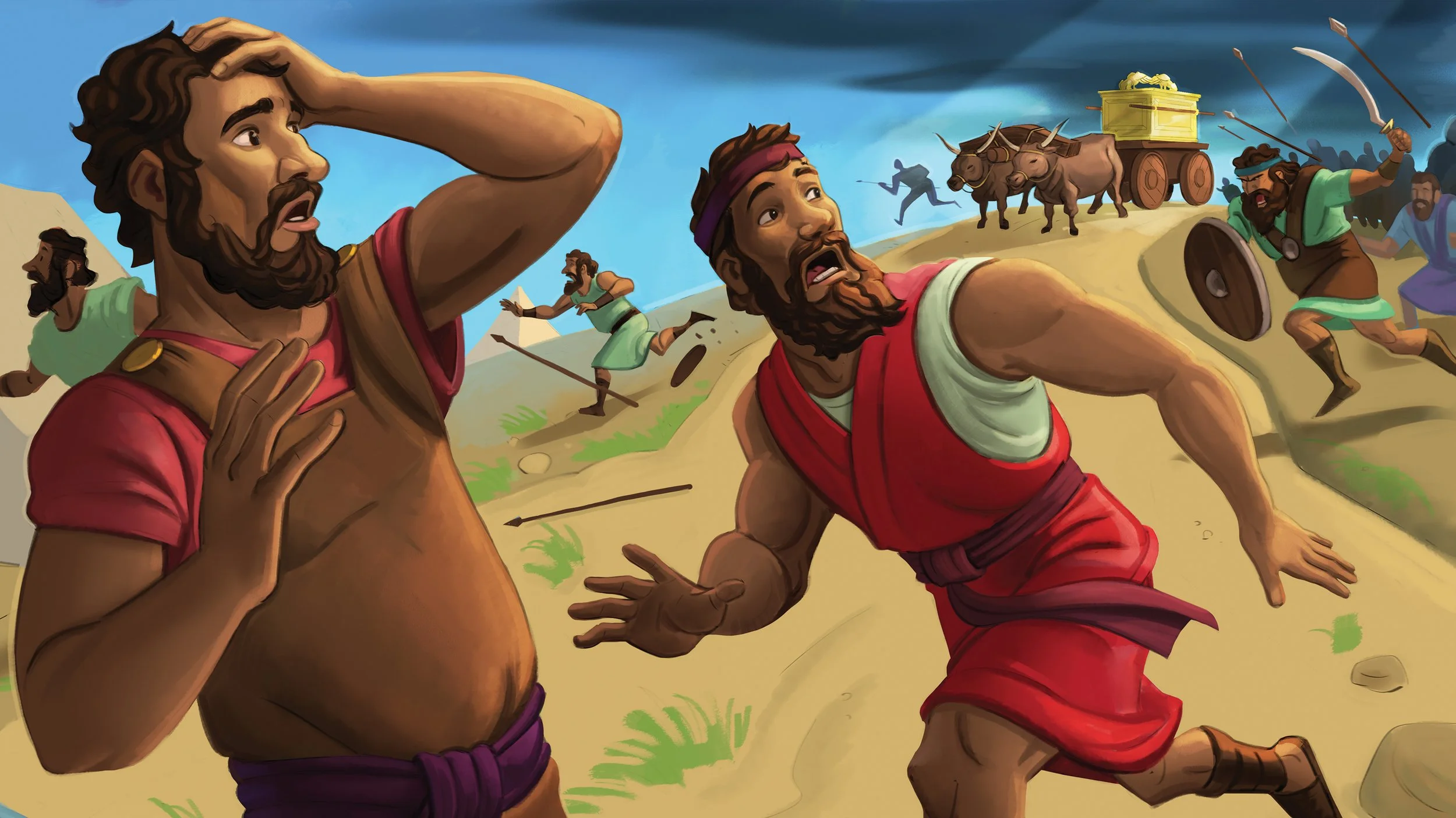 The Ark was Captured (1 Samuel 4-6)