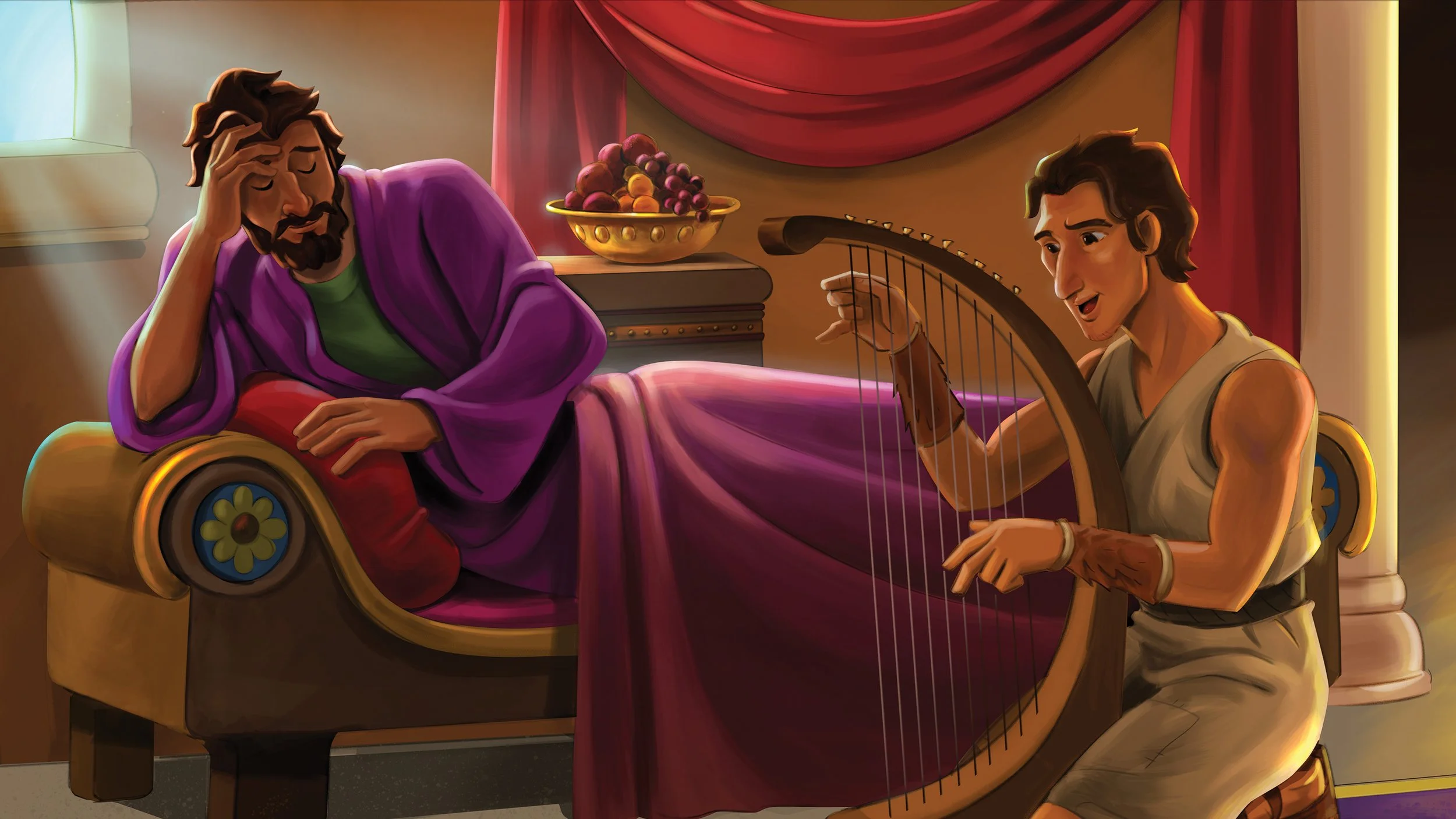David Played for Saul (1 Samuel 16)