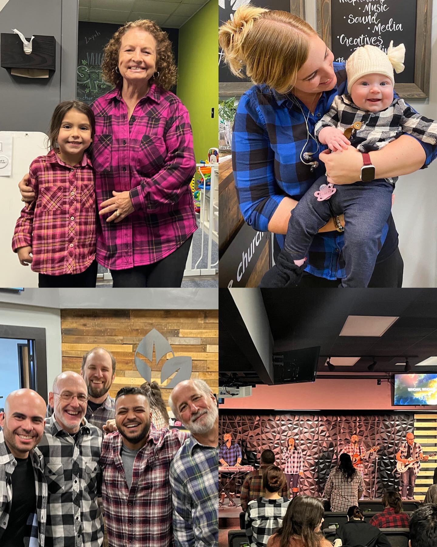 &ldquo;You belong in God&rsquo;s household with every other Christian.&rdquo; Ephesians 2:19b
.
.
.
Whether or not you wore a flannel to church yesterday, you belong here!  We love finding fun ways to make you feel a part of the church family, becaus