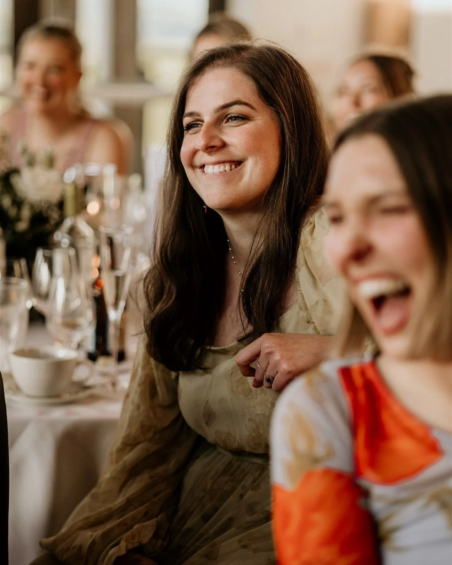 25 weddings in 2025 ✨

Wedding no.7 of 2025 took me to Wales to celebrate with Lois and Viktor at @thecelticmanor 

A day full of so much joy their gallery is overflowing with candids like these from their wedding breakfast! 

Photographer: @leafehay