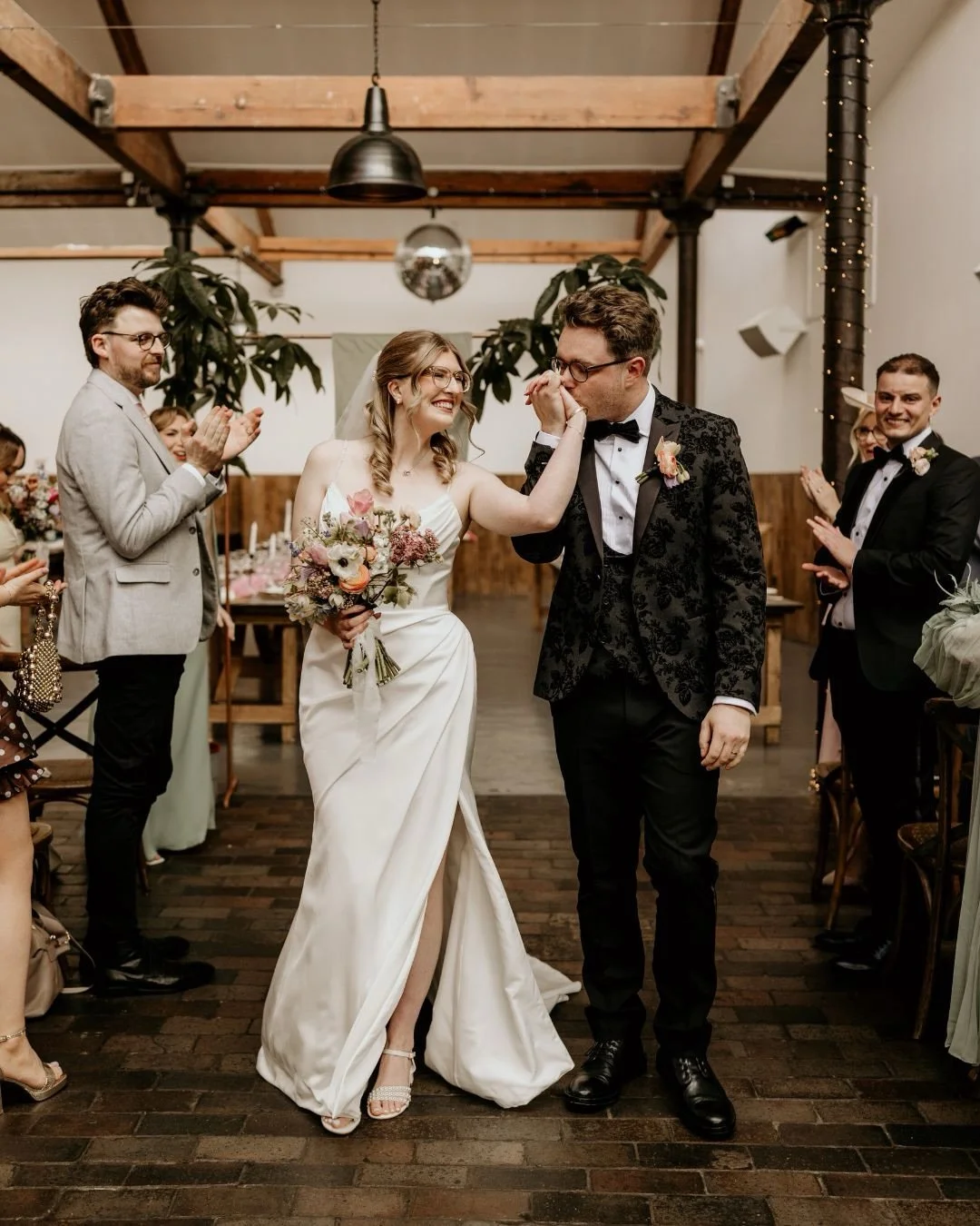 Truly, utterly, completely obsessed with these two and this day 🧡

Photographer: @leafehayes_photography 
Venue: @therivermillvenue 
Cake: @forgoodnessbakesmeg 
Banner: @daydreamer_creative_studio 
Hair: @hairbyemilybakewell 
MUA: @bethanyjoy.bridal