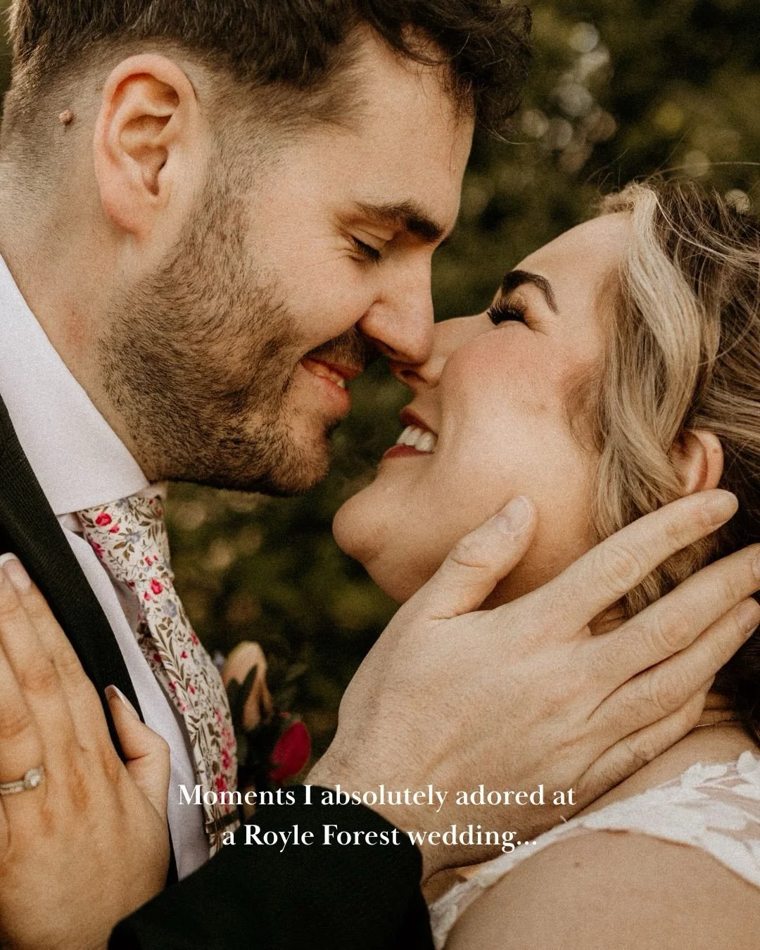 For me, it&rsquo;s the small moments that make a wedding. The little moments, the in between moments, the ones you might have missed or forgotten. 

Of course the big moments are important and they&rsquo;re a vital part of your gallery too. But the s