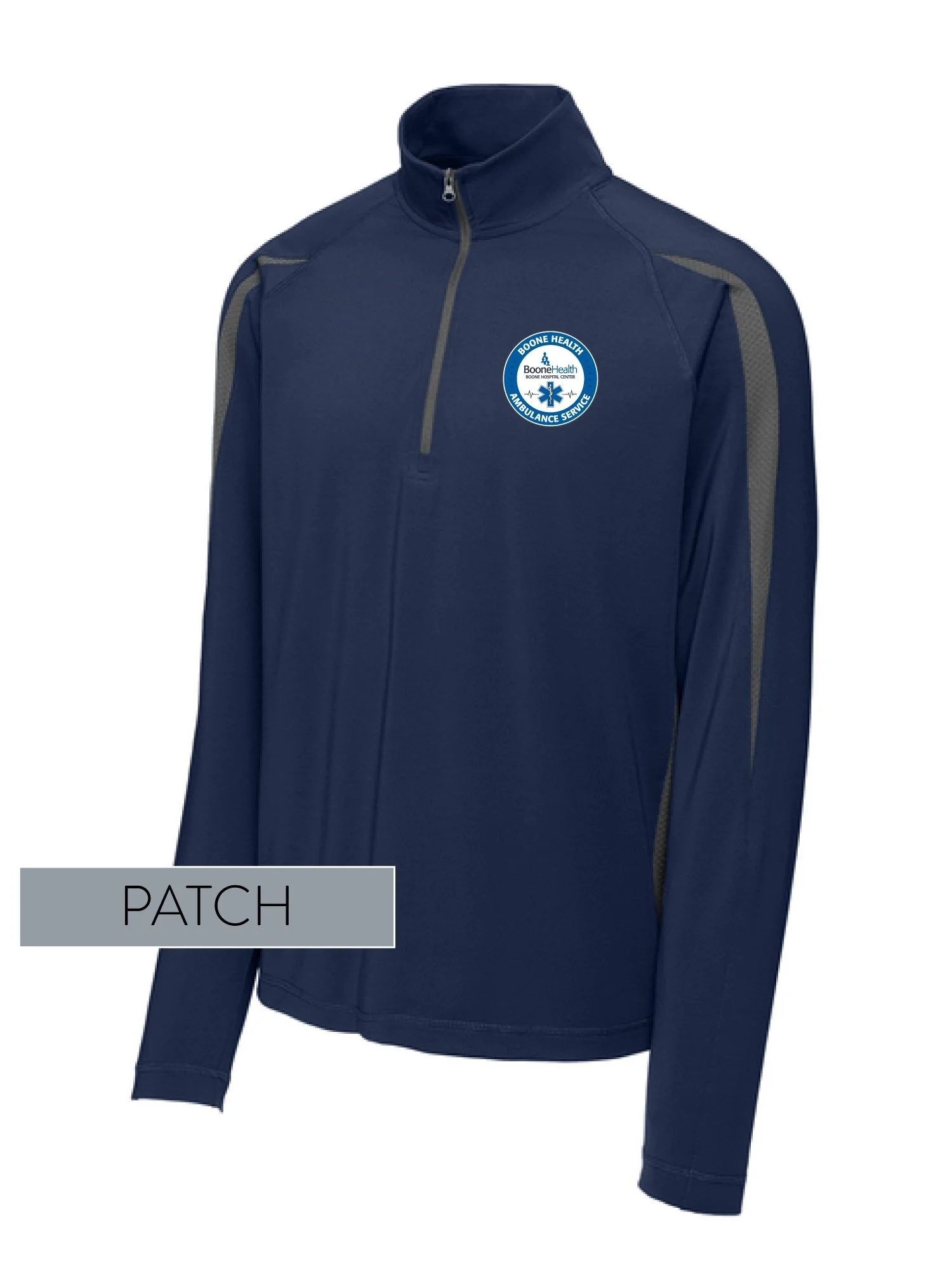 Boone Health EMS Sport-Wick Quarter Zip [OPTION 4] [PATCH] [ST851]