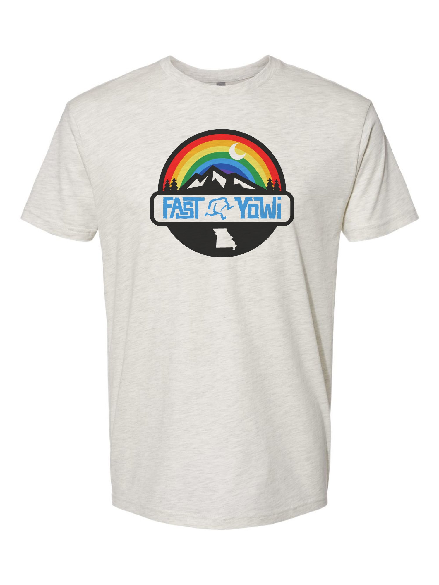 Fast Yowi Rainbow Cotton Tee