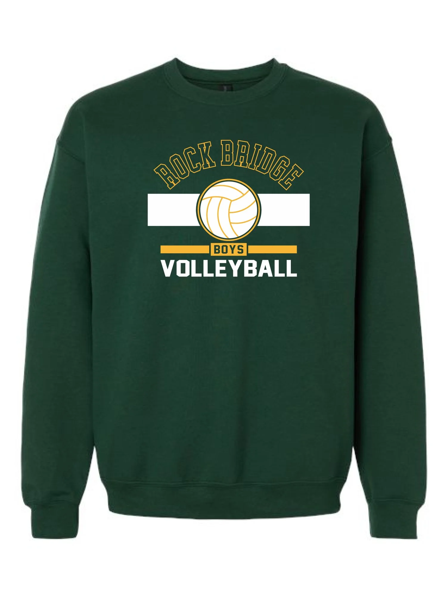 Rock Bridge Boys Volleyball Arch Crewneck Sweatshirt [PRINT] [18000]