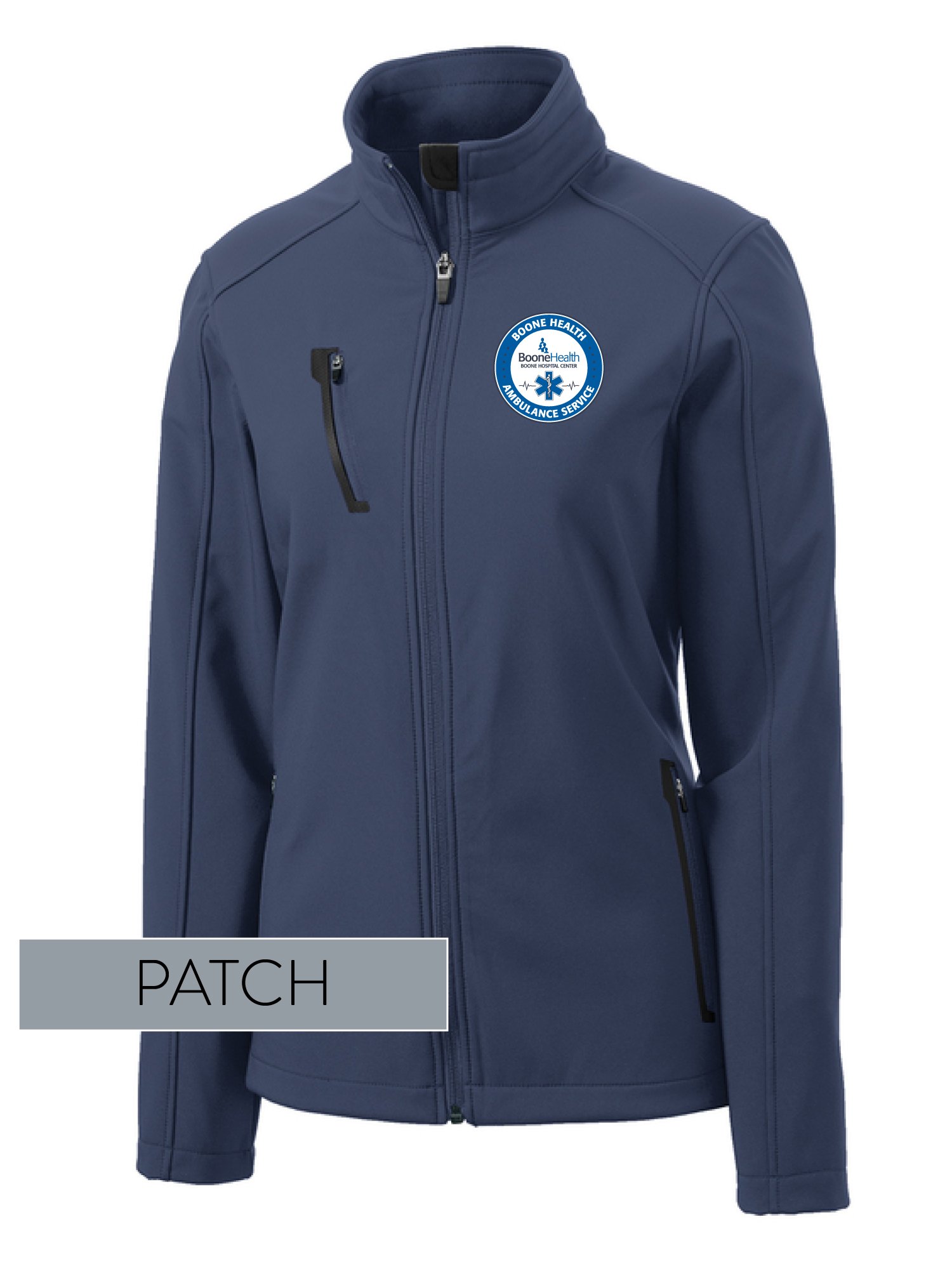 Boone Health EMS Women's Soft Shell Jacket [OPTION 15] [PATCH] [L324]