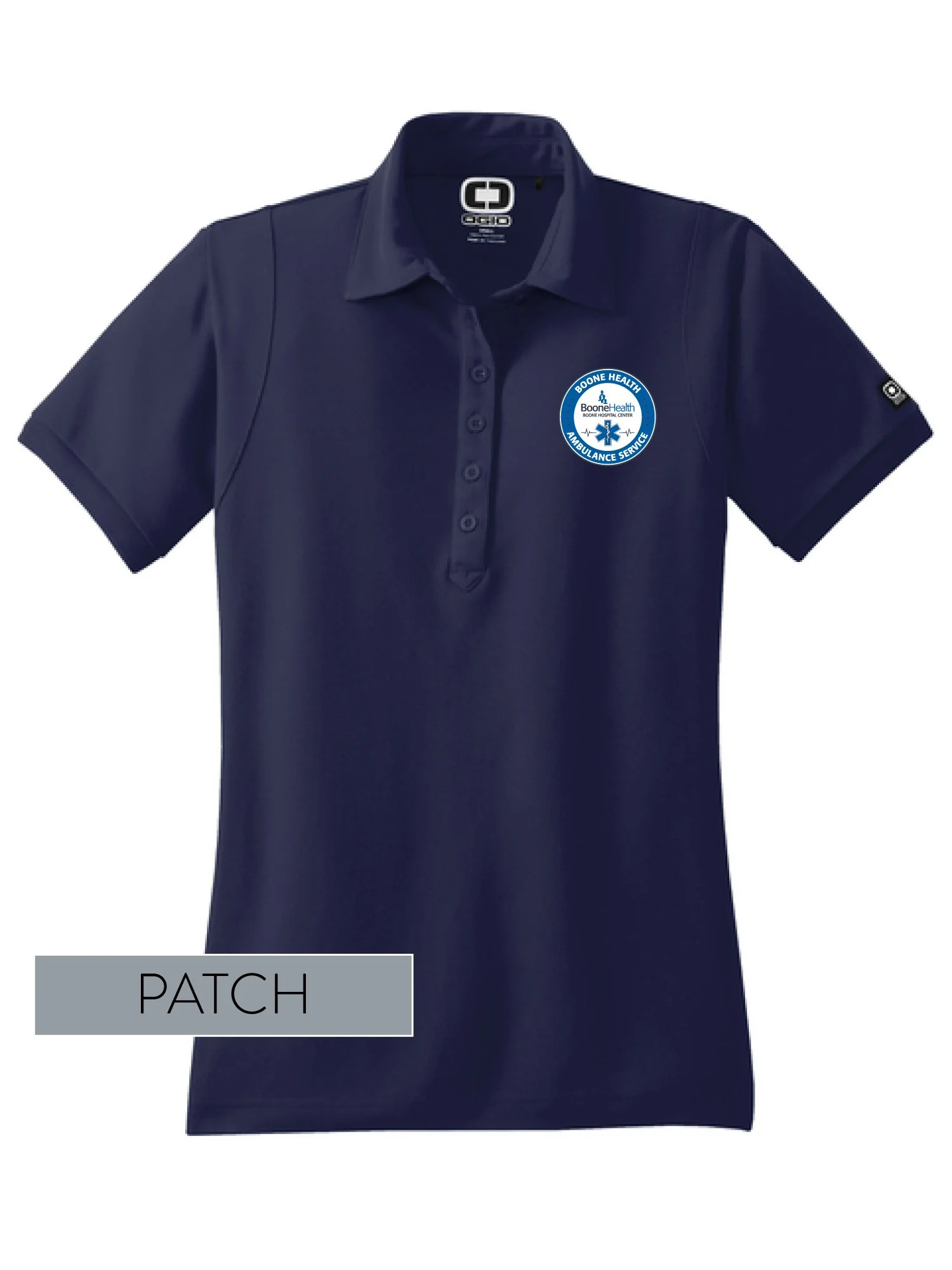 Boone Health EMS Ladies Polo [OPTION 11] [PATCH] [LOG101]