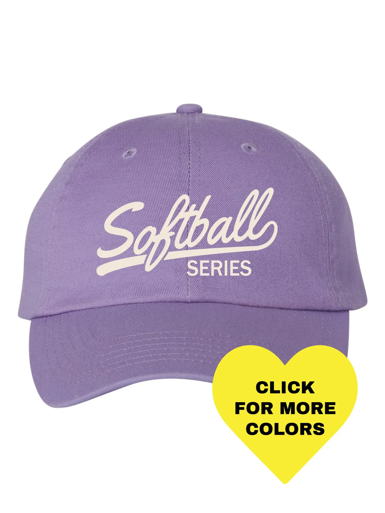 Embroidered Softball Dad Cap [VC300A] [EMB]