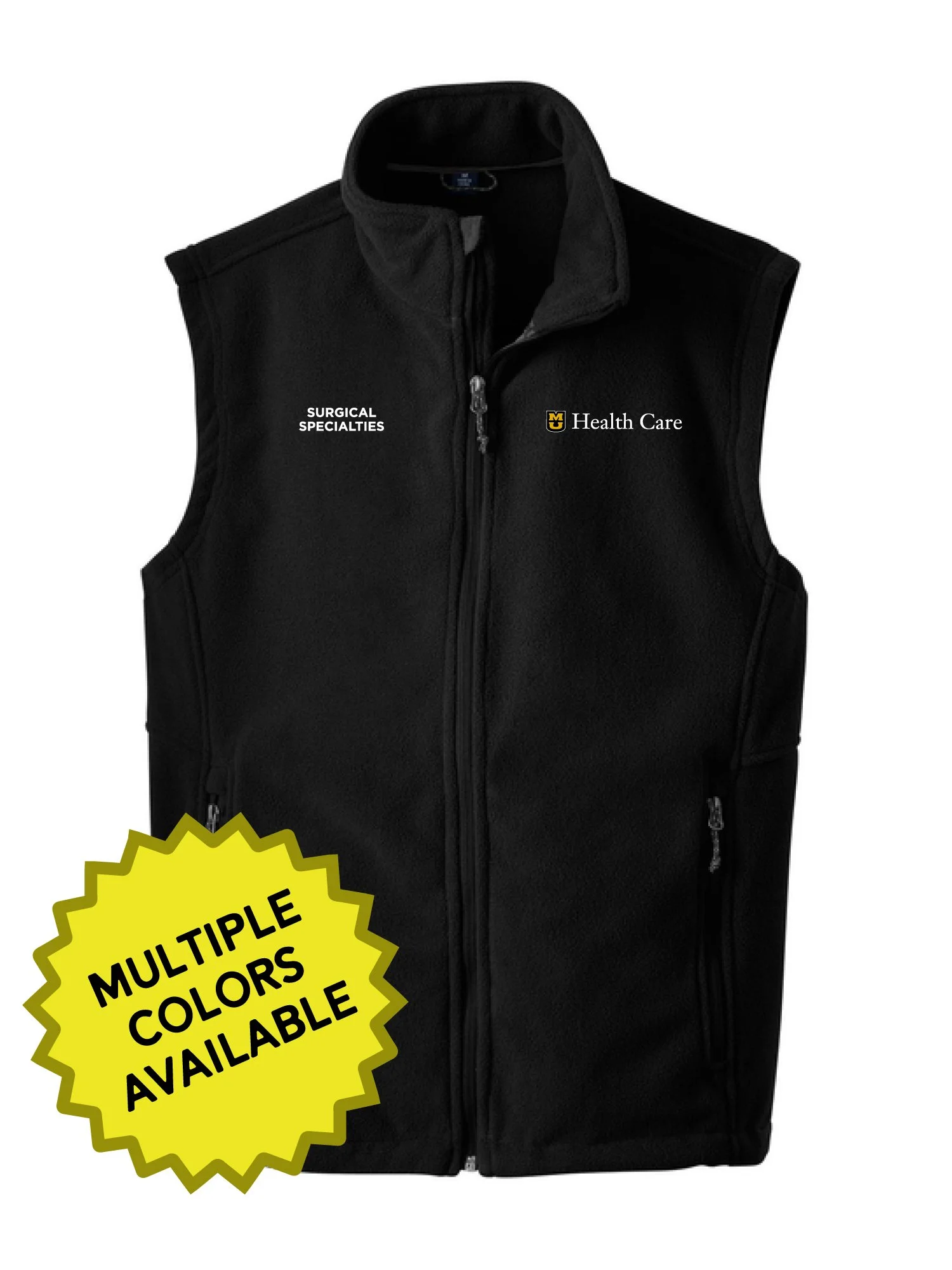 MUHC Surgical Specialties Fleece Vest [EMB] [F219]