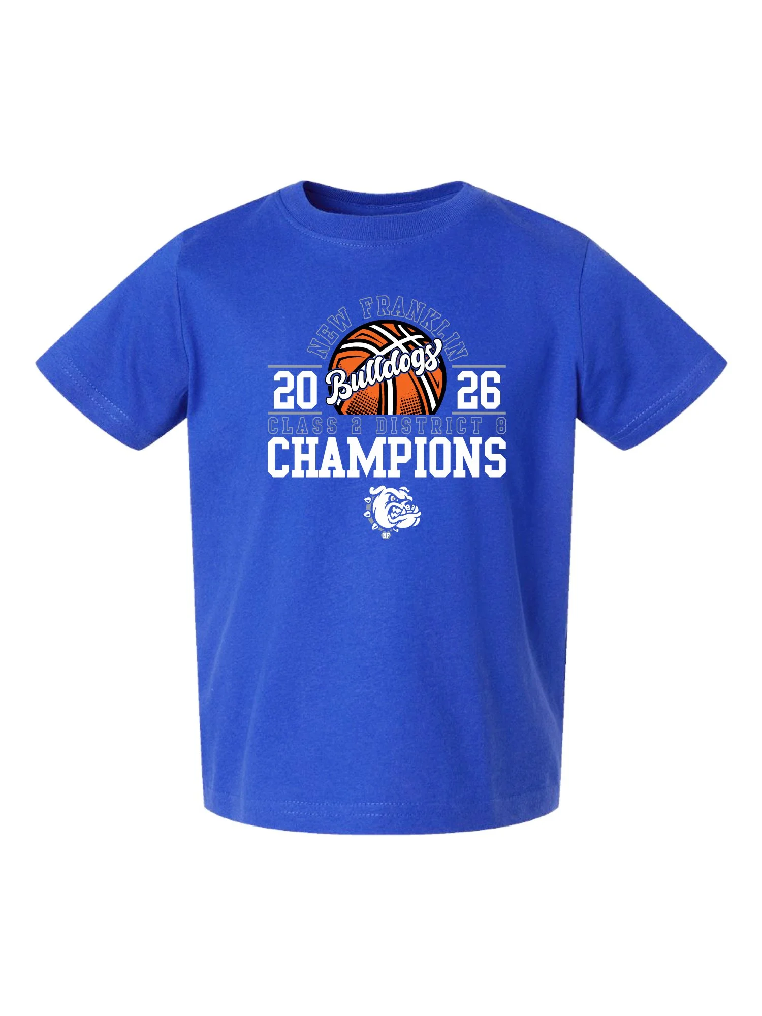 Bulldogs Champions - Bulldogs Toddler Short Sleeve Tee [3321] [PRINT]